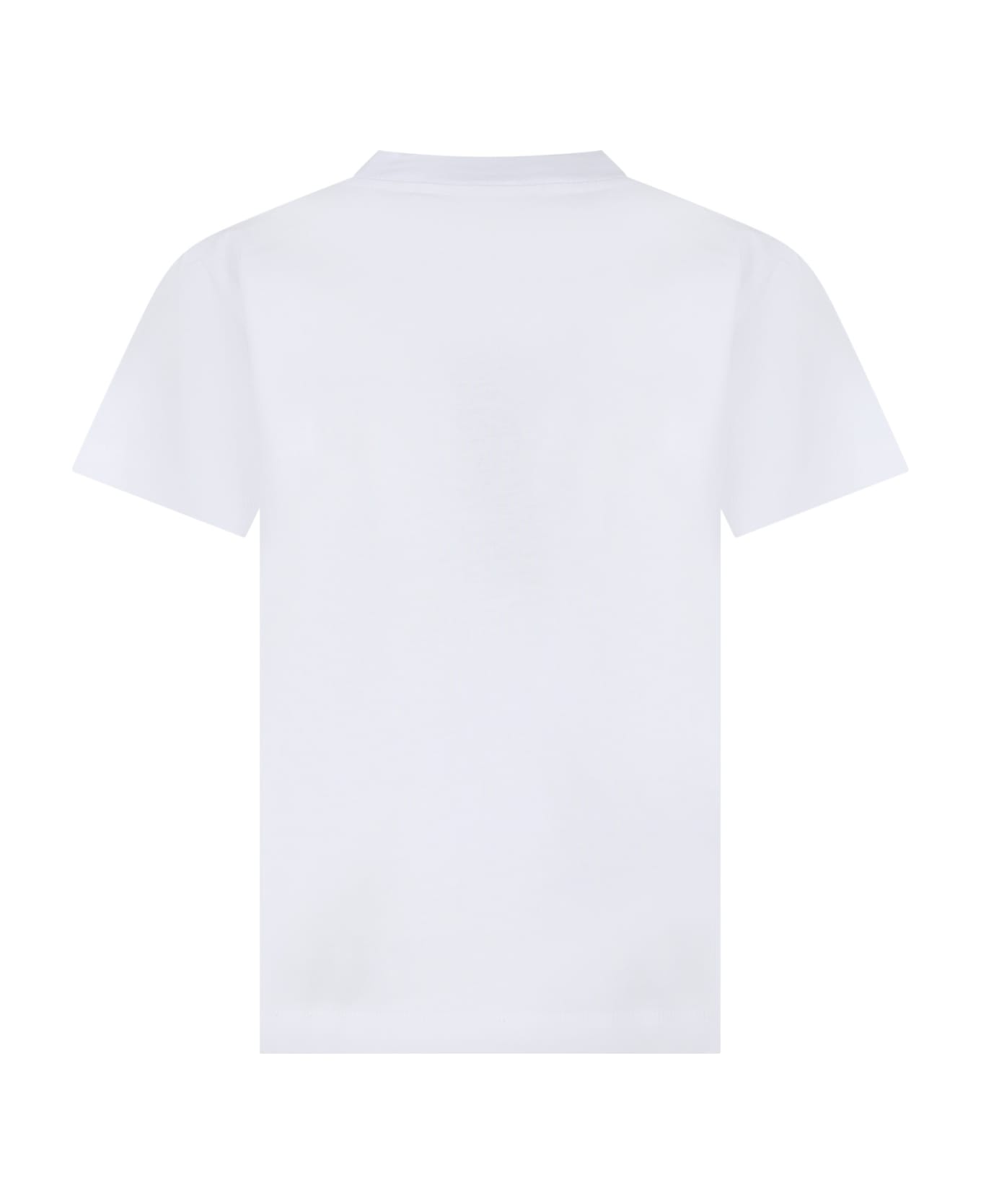 Molo White Riley T-shirt For Boy - White