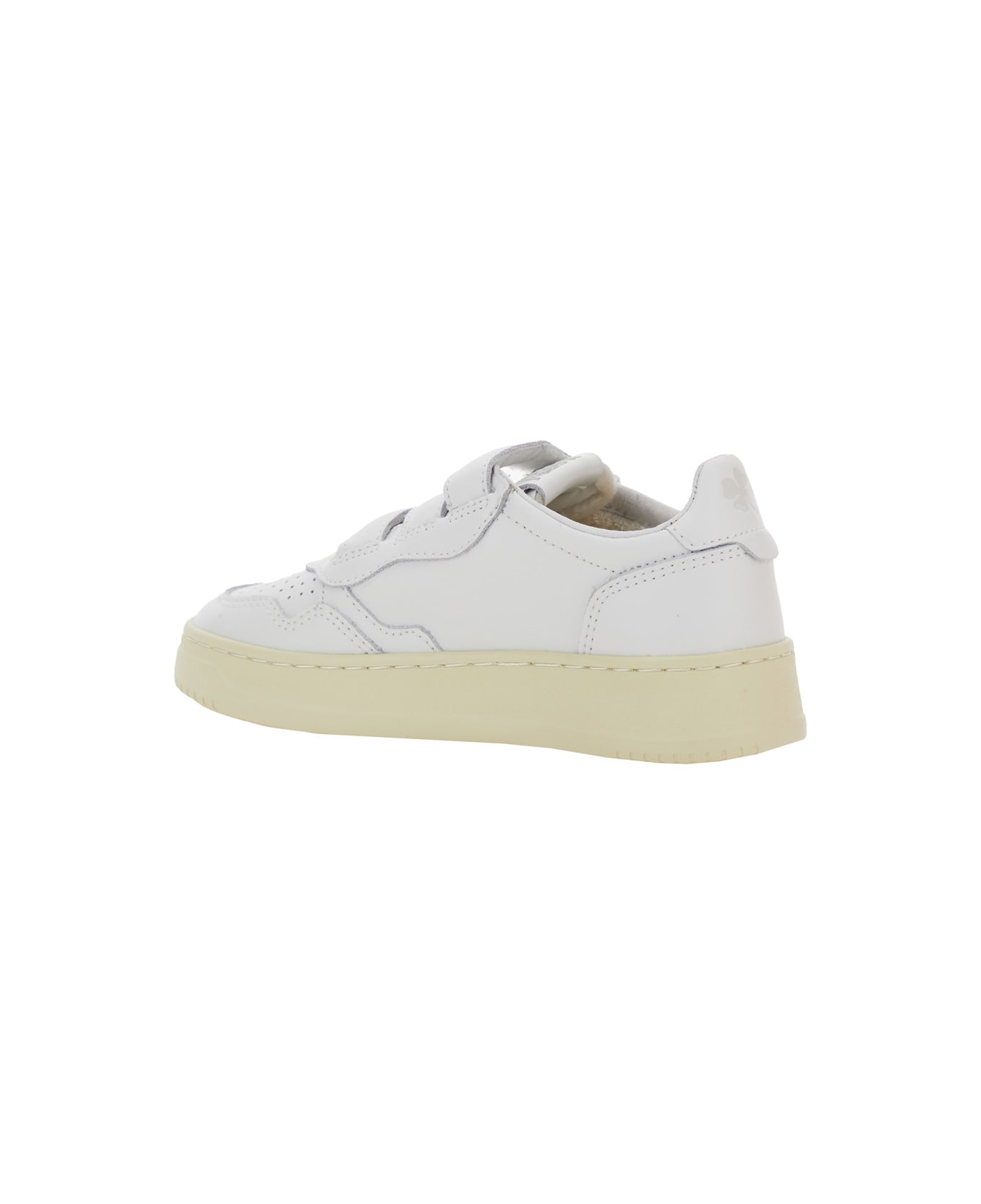 Autry Kidstripes Low - White