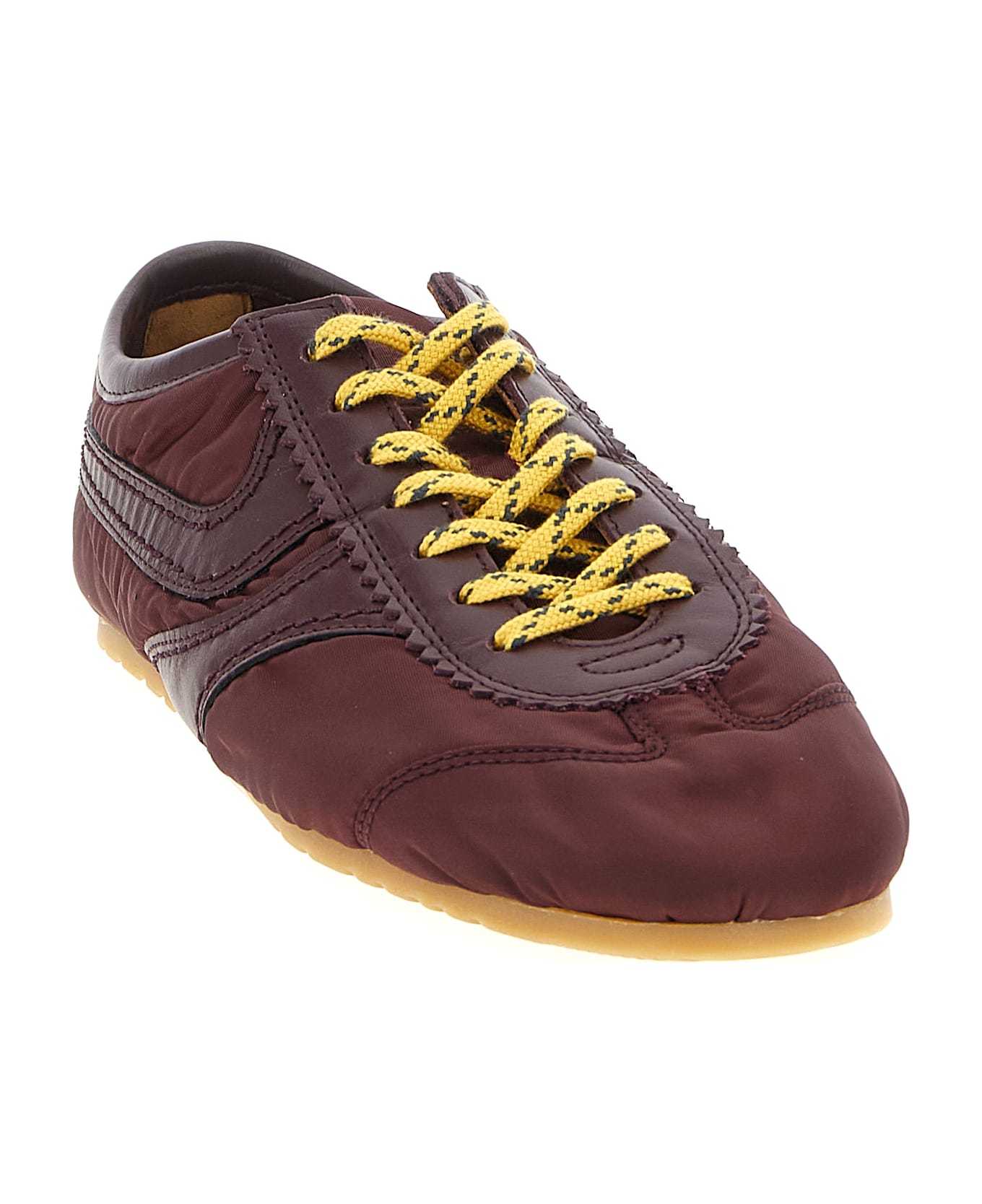 Dries Van Noten Nylon Sneakers - BORDEAUX