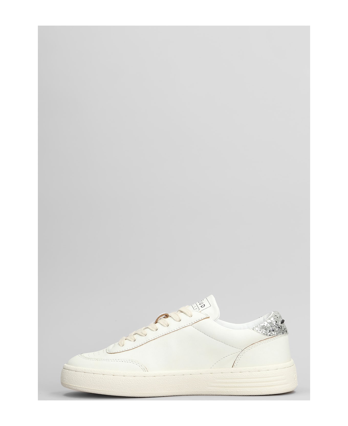 GHOUD Lido Low Sneakers In White Leather - white