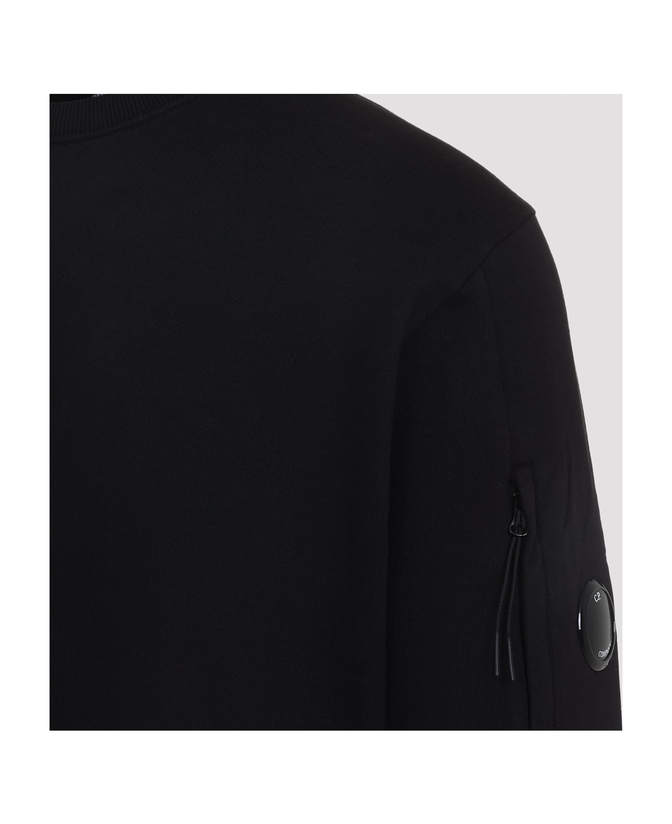 C.P. Company Cotton Sweatshirt - Black