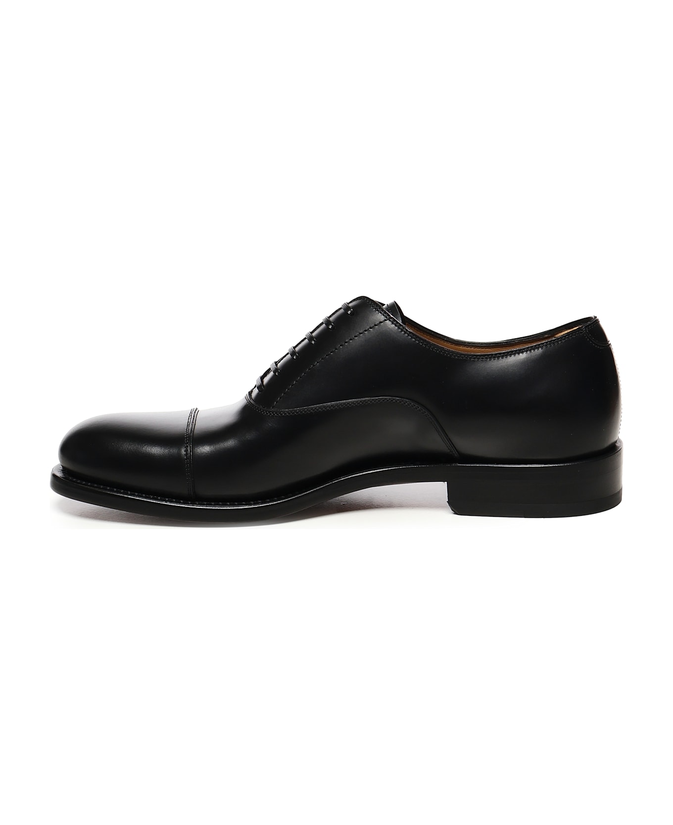 Ferragamo Calfskin Lace-ups - Black