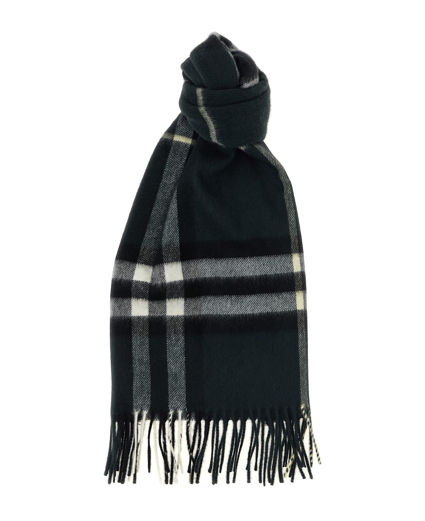 Burberry Check Scarf - Green