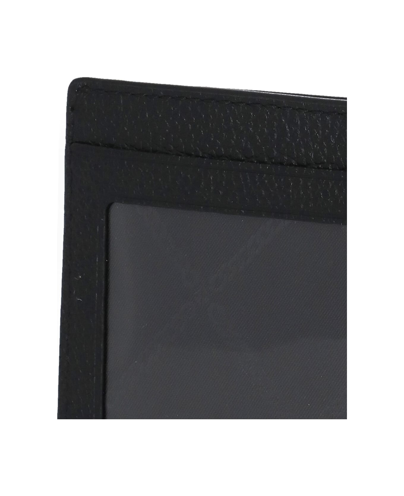 MICHAEL Michael Kors Leather Card Holder - Black