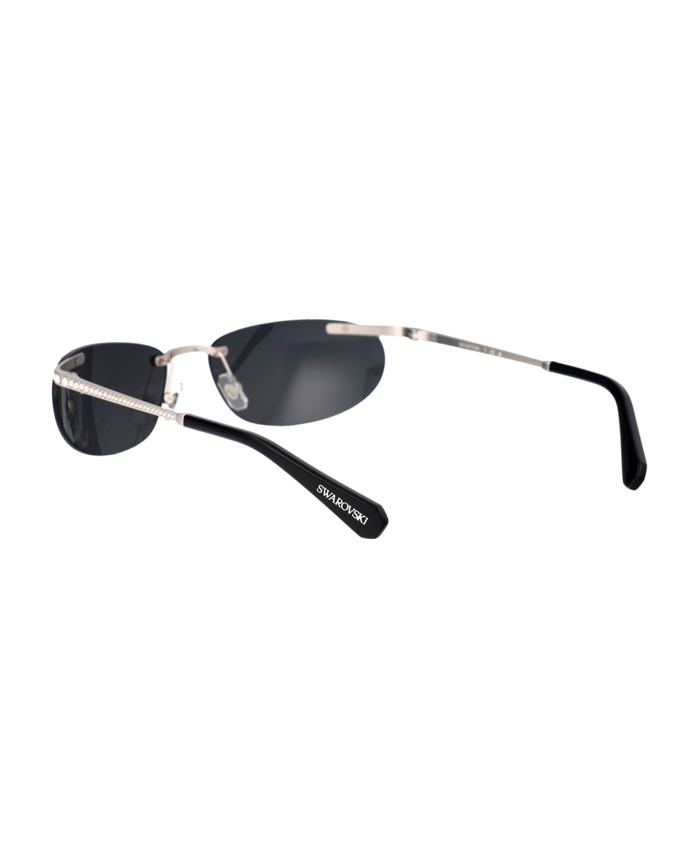 Swarovski 0sk7019 Sunglasses - 400187 Matte Silver