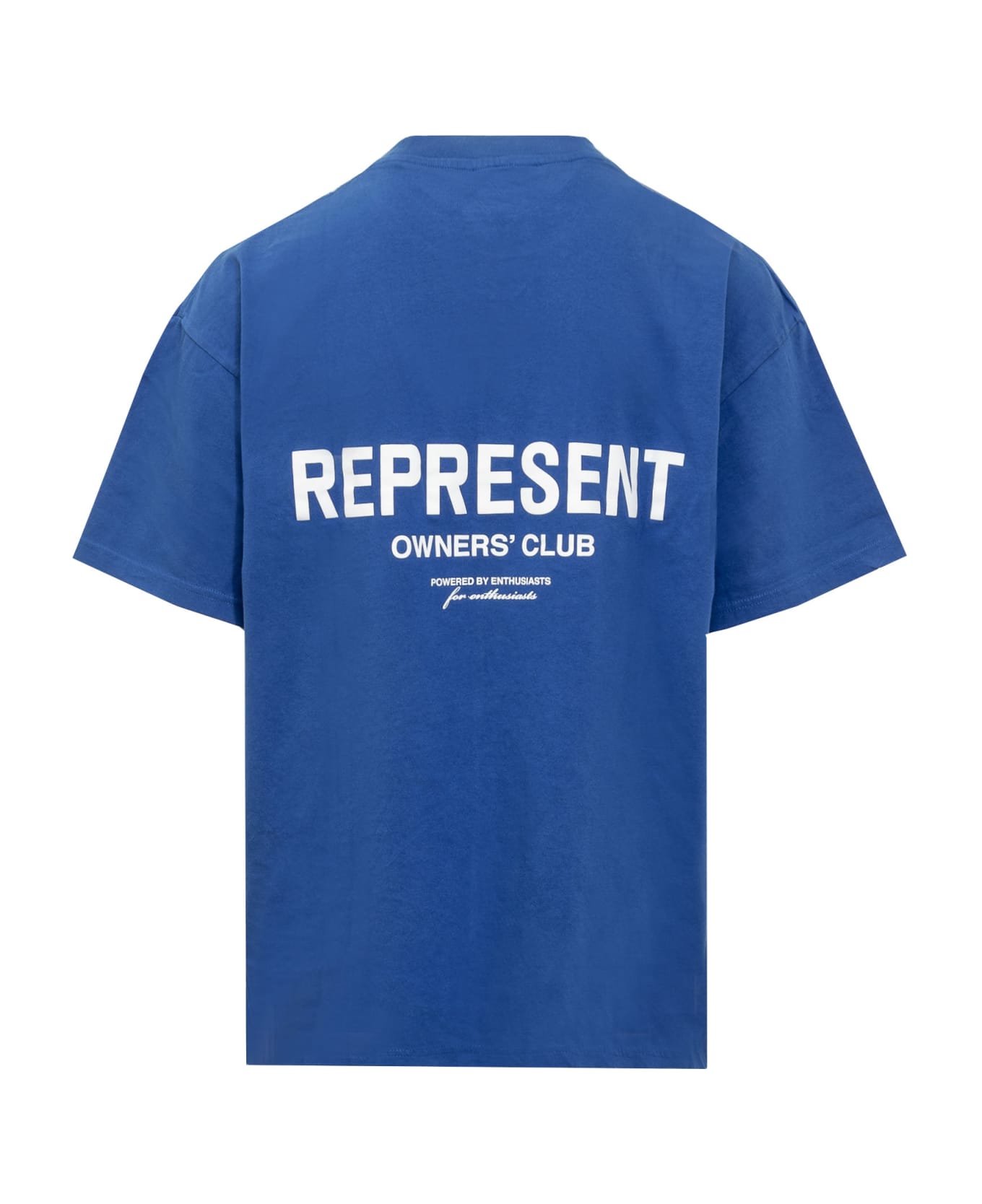 REPRESENT Owners Club T-shirt - COBALT BLUE