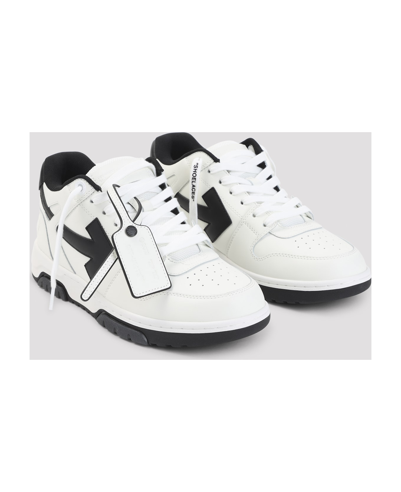 Off-White M-out Of Office Sneakers - White Black