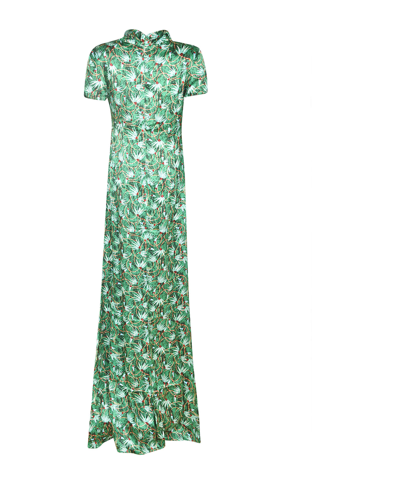 Saloni Kelly Dress - Emerald