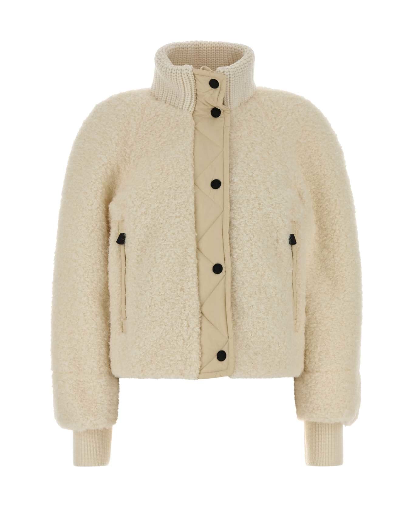 Moncler Grenoble Ivory Teddy Ayles Jacket - 035