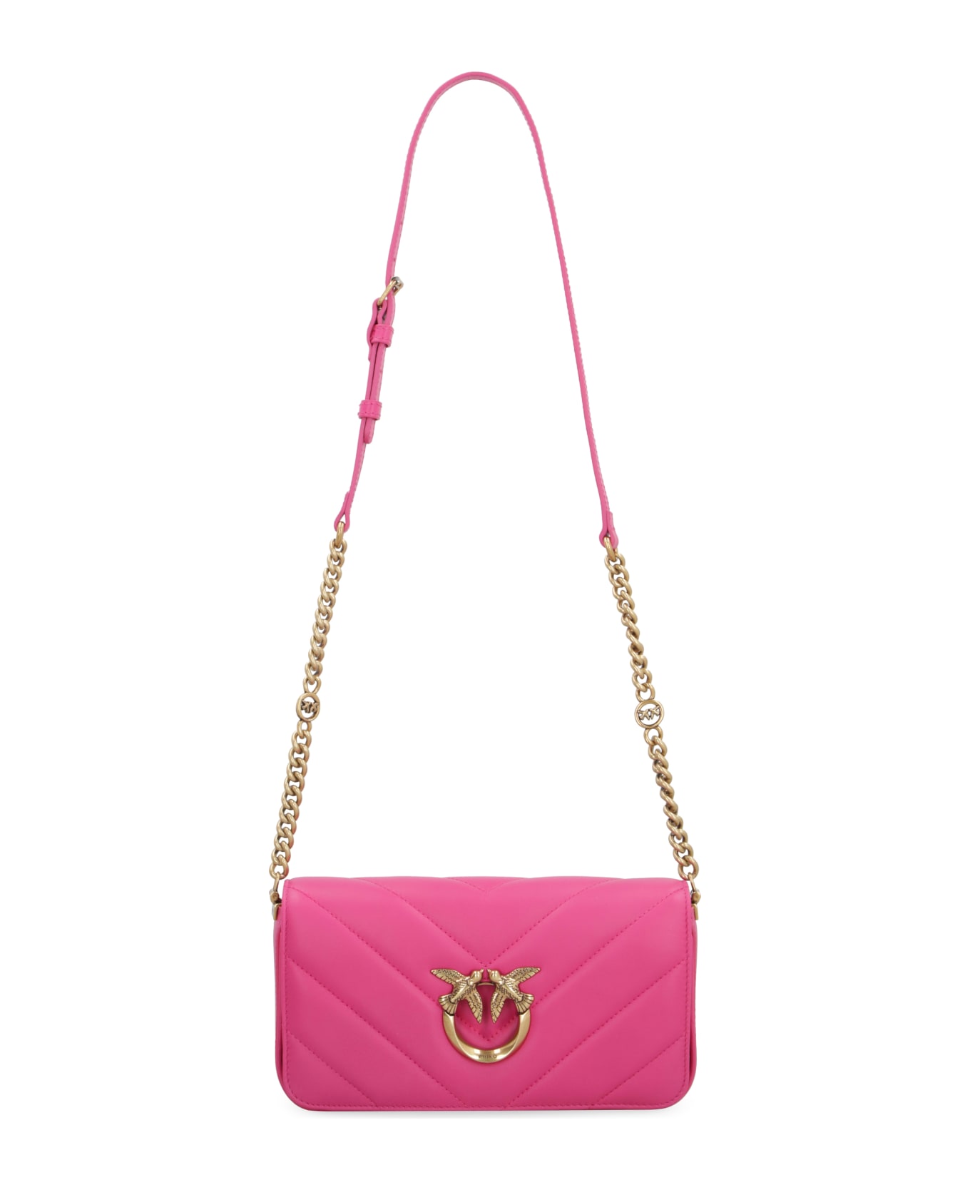 Pinko Love Click Bag - Fuchsia