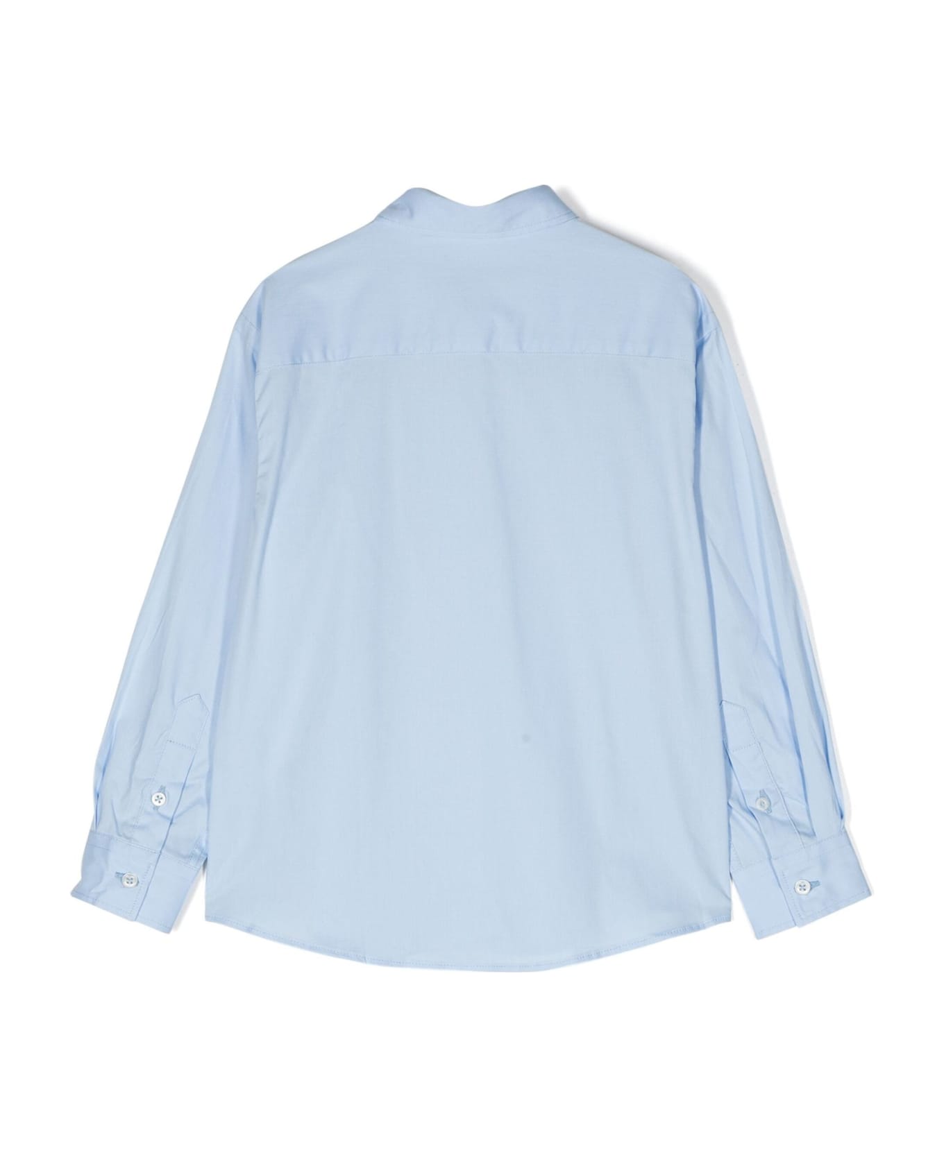Paolo Pecora Light-blue Cotton Shirt - Azzurro