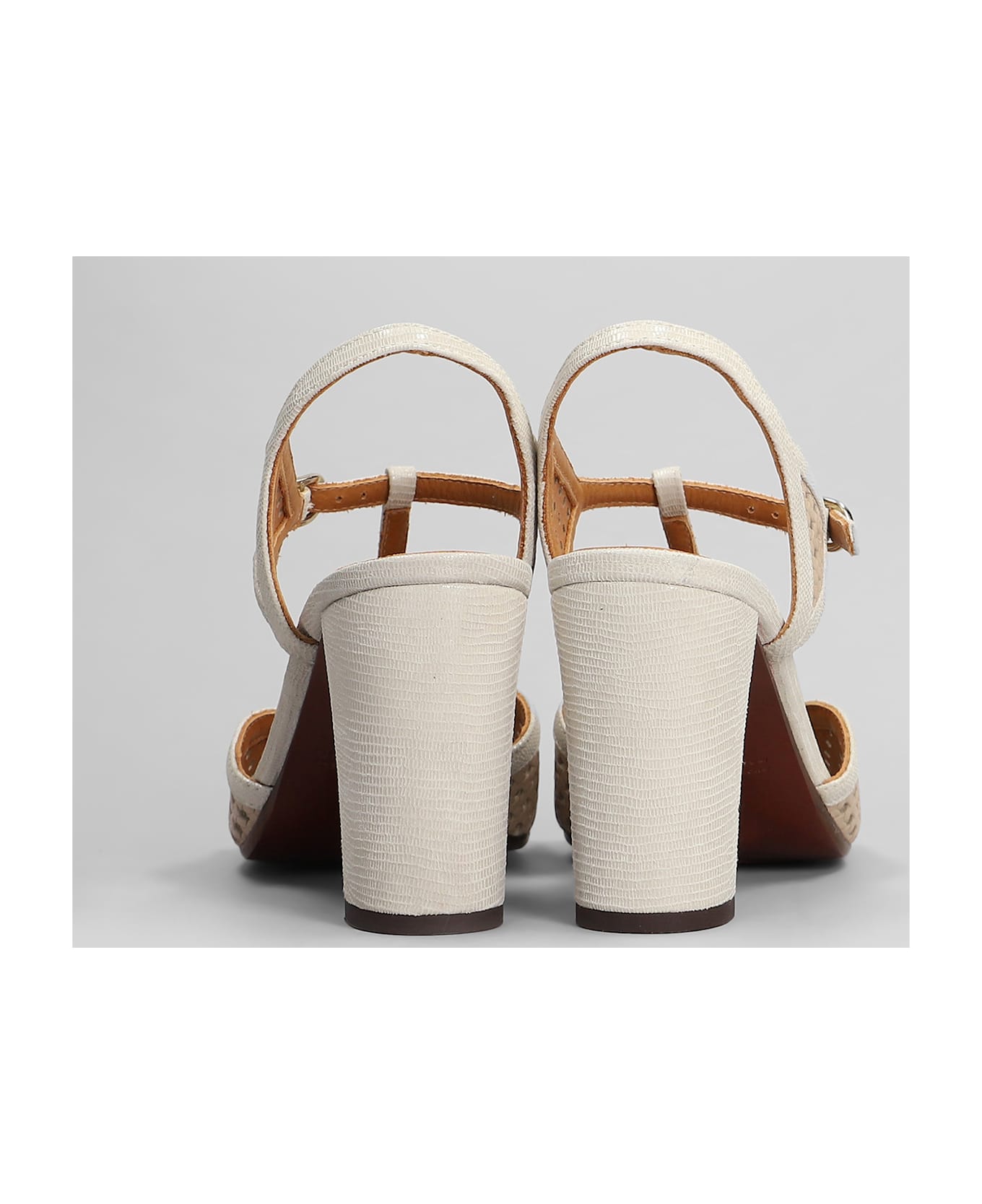 Chie Mihara Bessy 46 Sandals In Beige Leather - beige