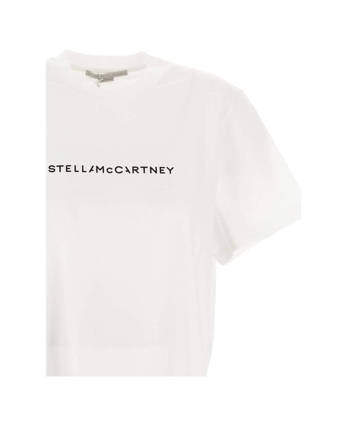 Stella McCartney Logo Print T-shirt - Pure White
