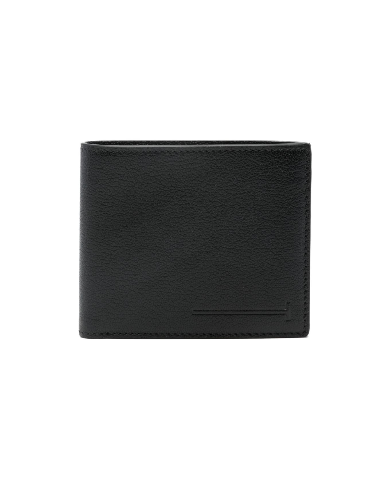 Tom Ford Leather Bifold Wallet - Black 財布