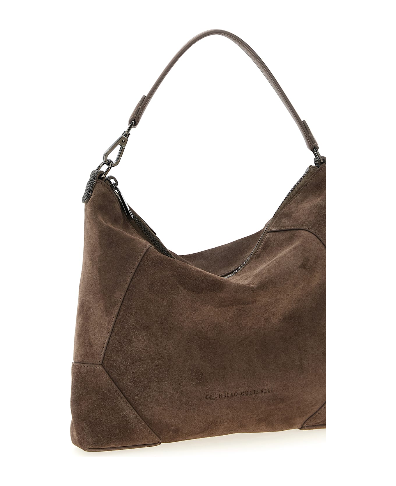 Brunello Cucinelli 
hobo Bc Duo
 Handbag - Gray