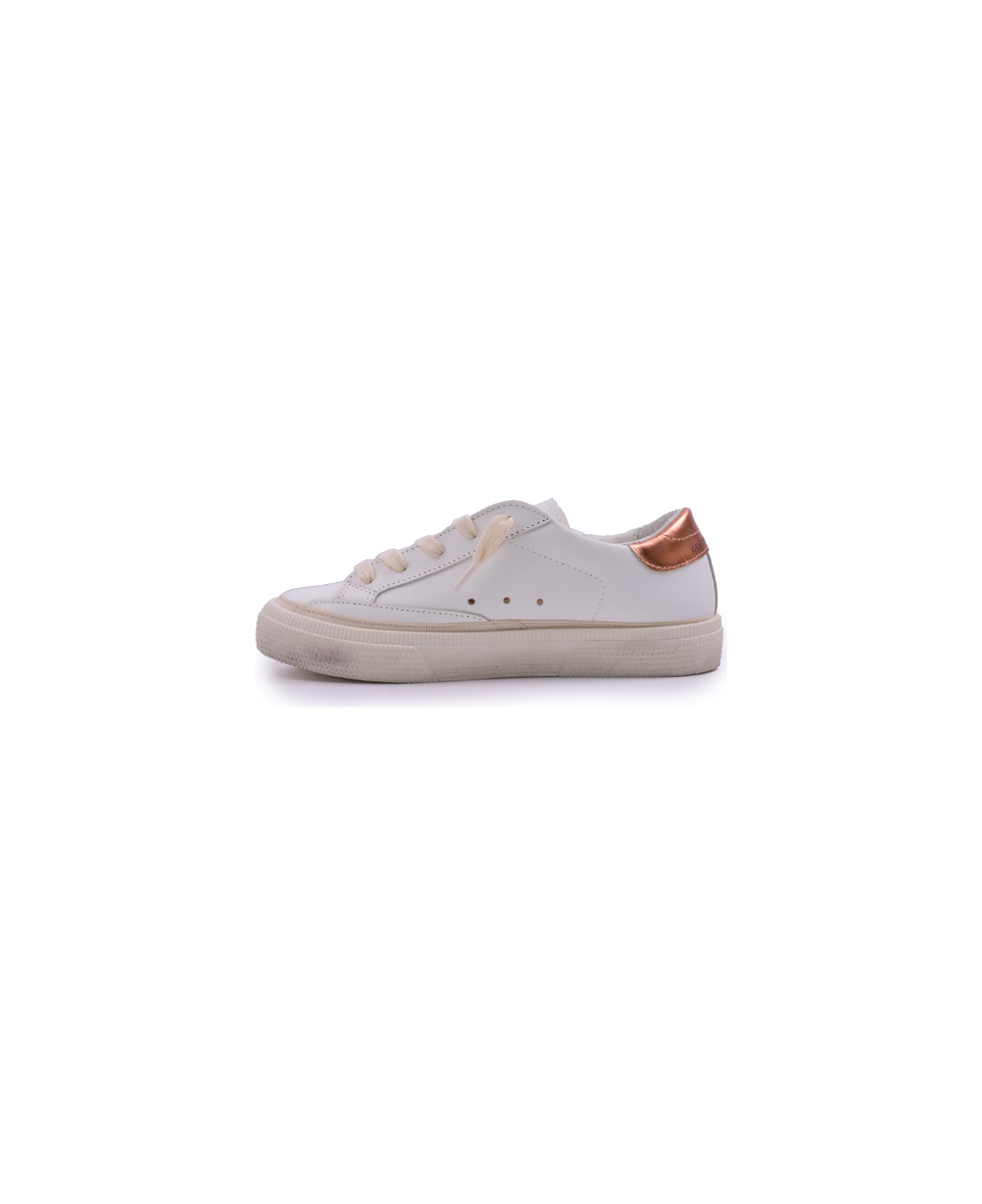 Golden Goose Leather Sneaker - White