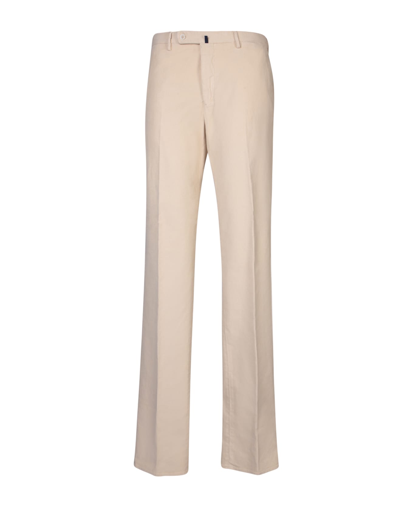 Incotex Ivory Corduroy Pants - White