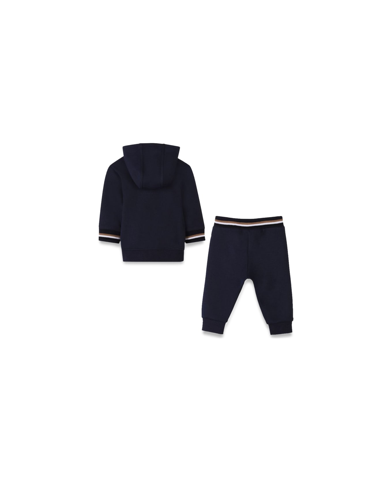 Hugo Boss Cardigan Set With Pants - BLUE