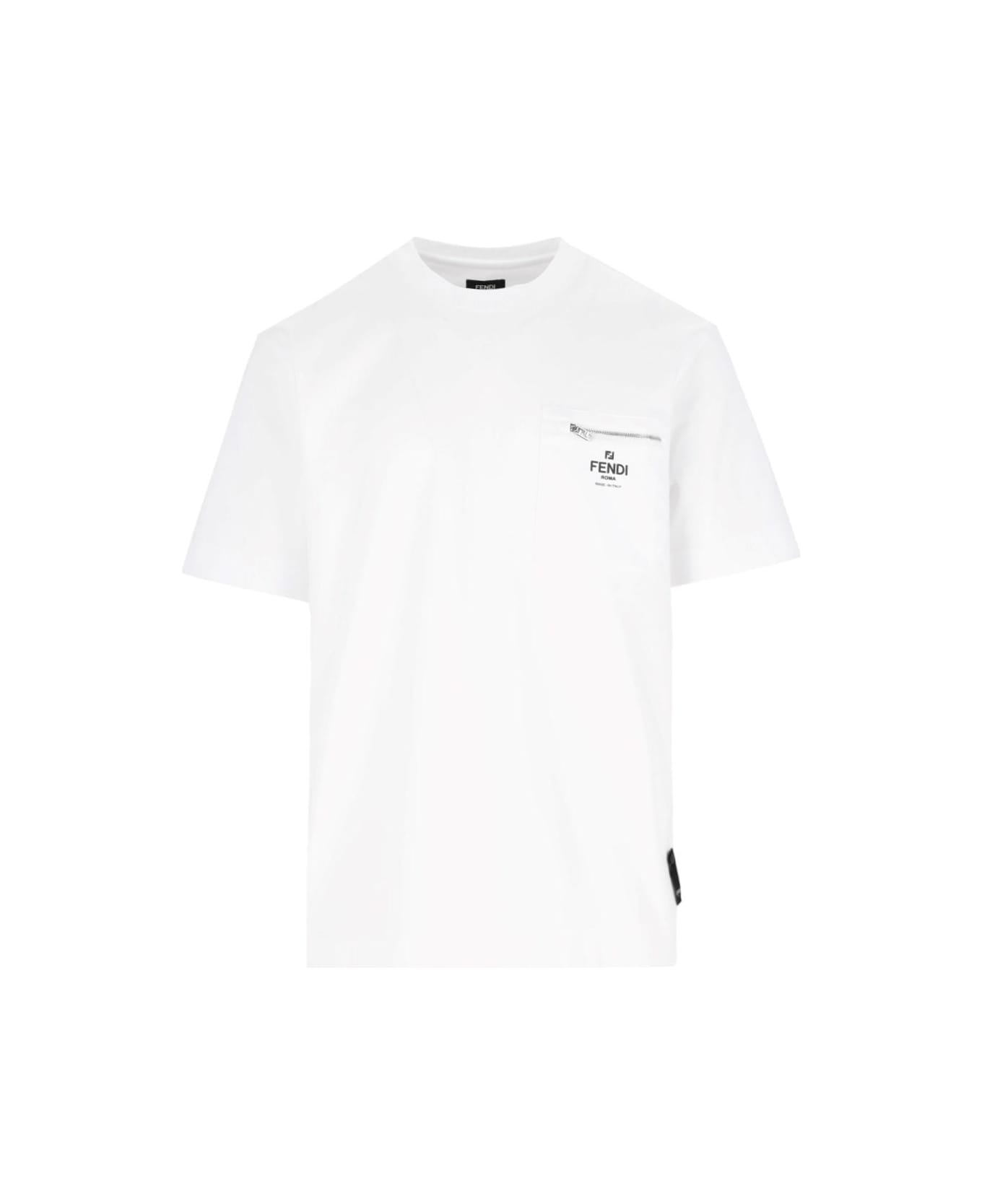 Fendi Logo T-shirt - White