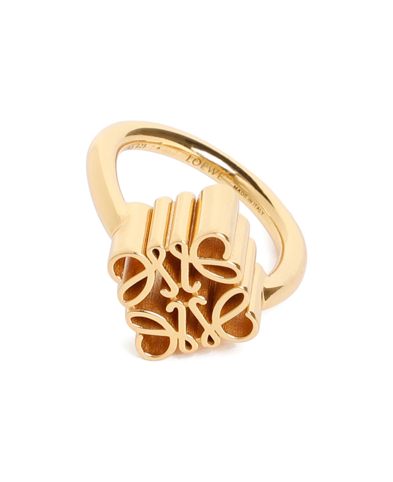 Loewe Single Anagram Ring - Gold