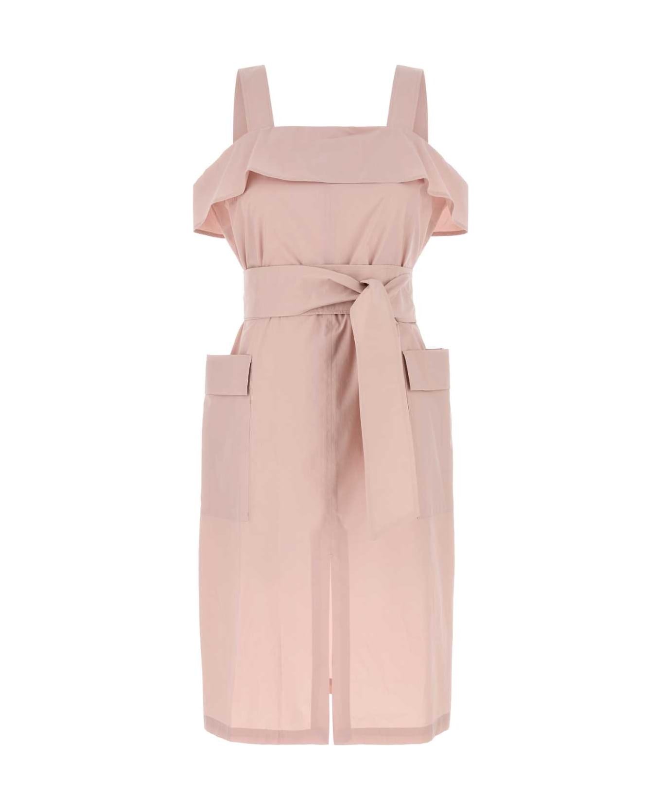 Weekend Max Mara Pink Cotton Arte1234 Dress - ROSA
