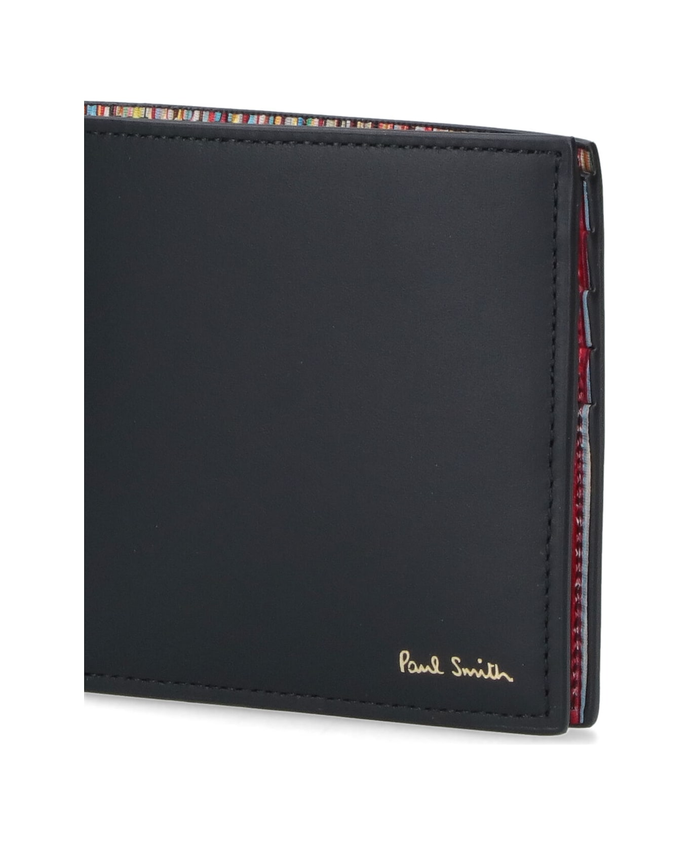Paul Smith Bi-fold Card Holder - Black  