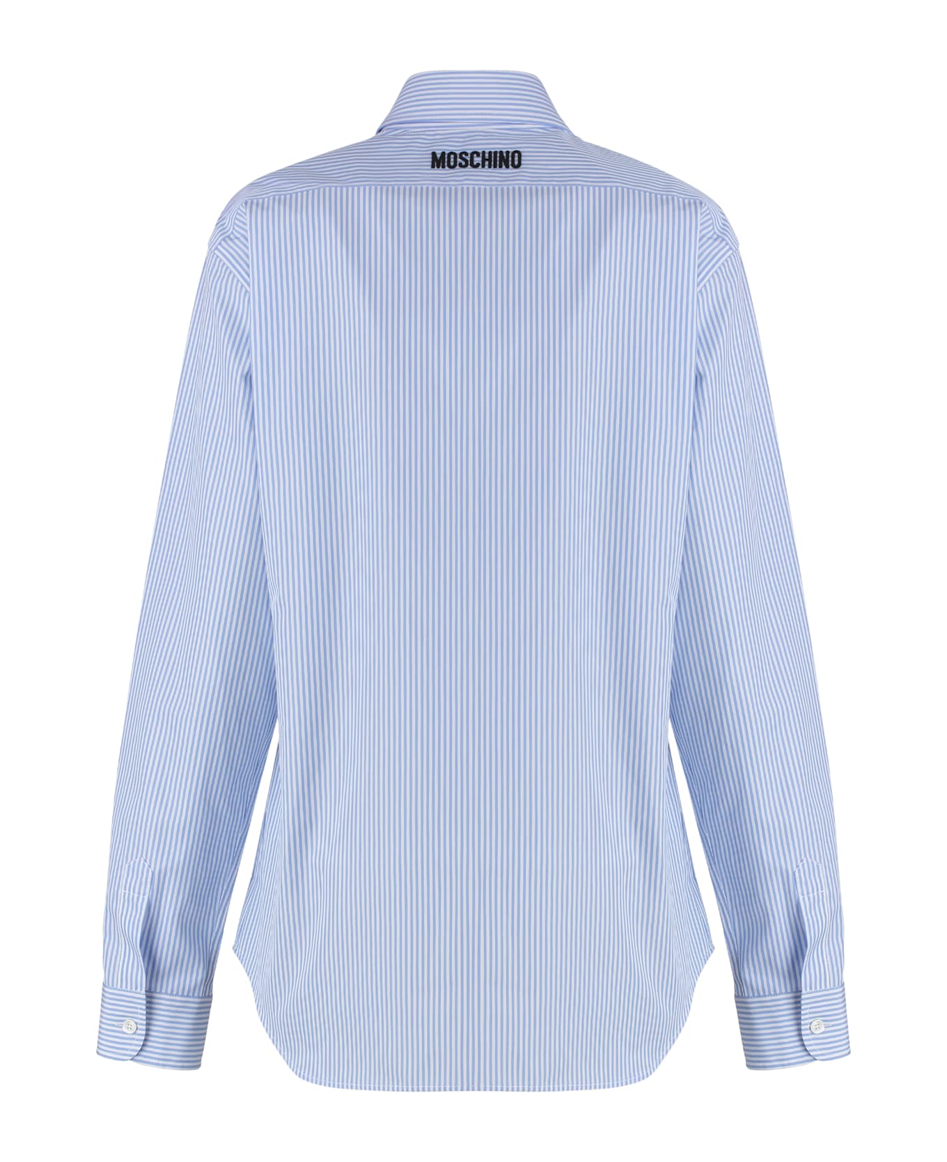 Moschino Embroidered Shirt - Light Blue