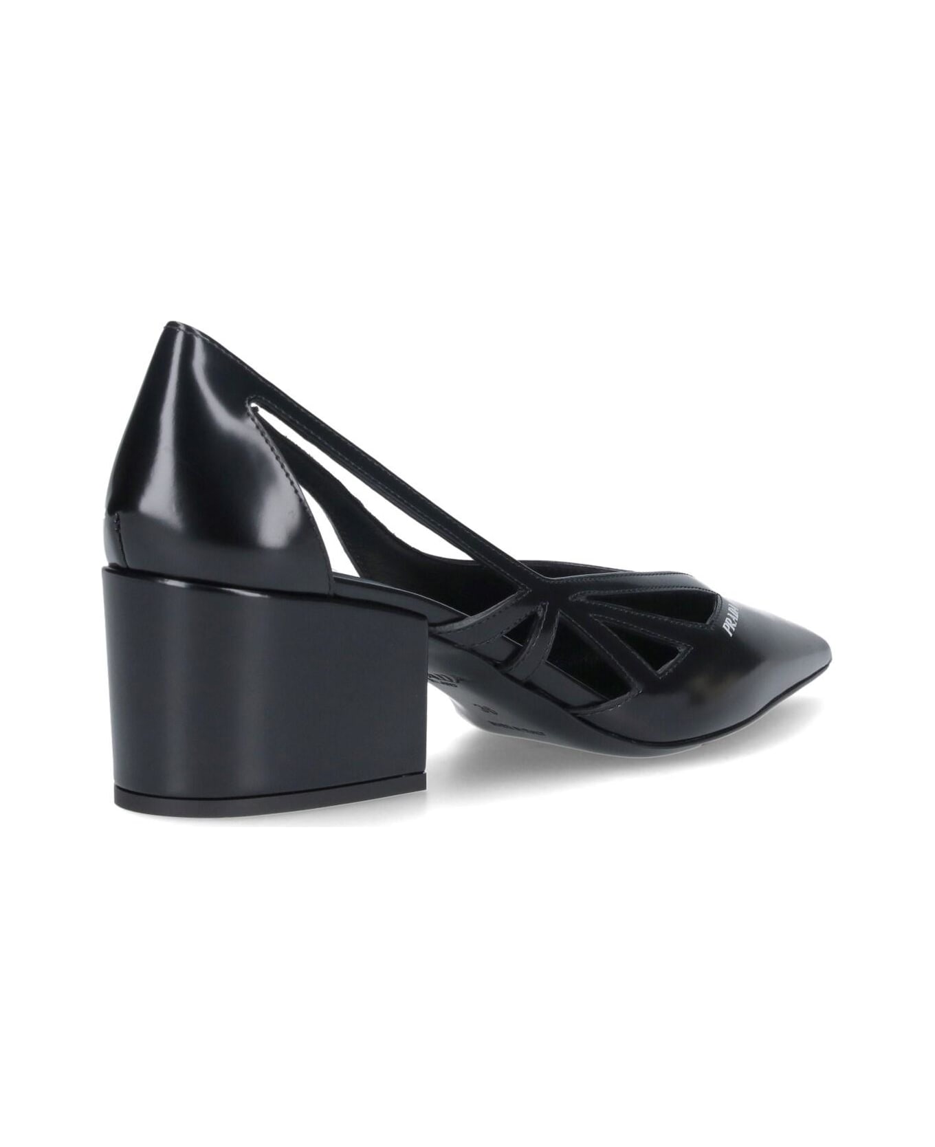 Prada Cut-out Pumps - Nero