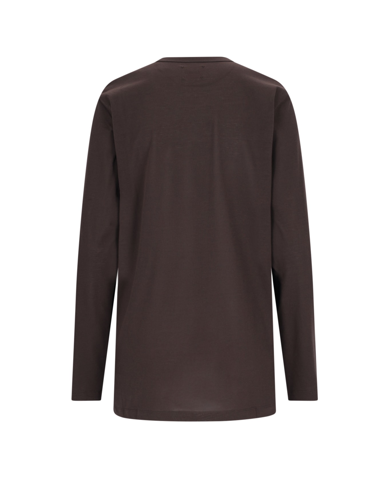 Khaite 'morton' Jersey T-shirt - Brown