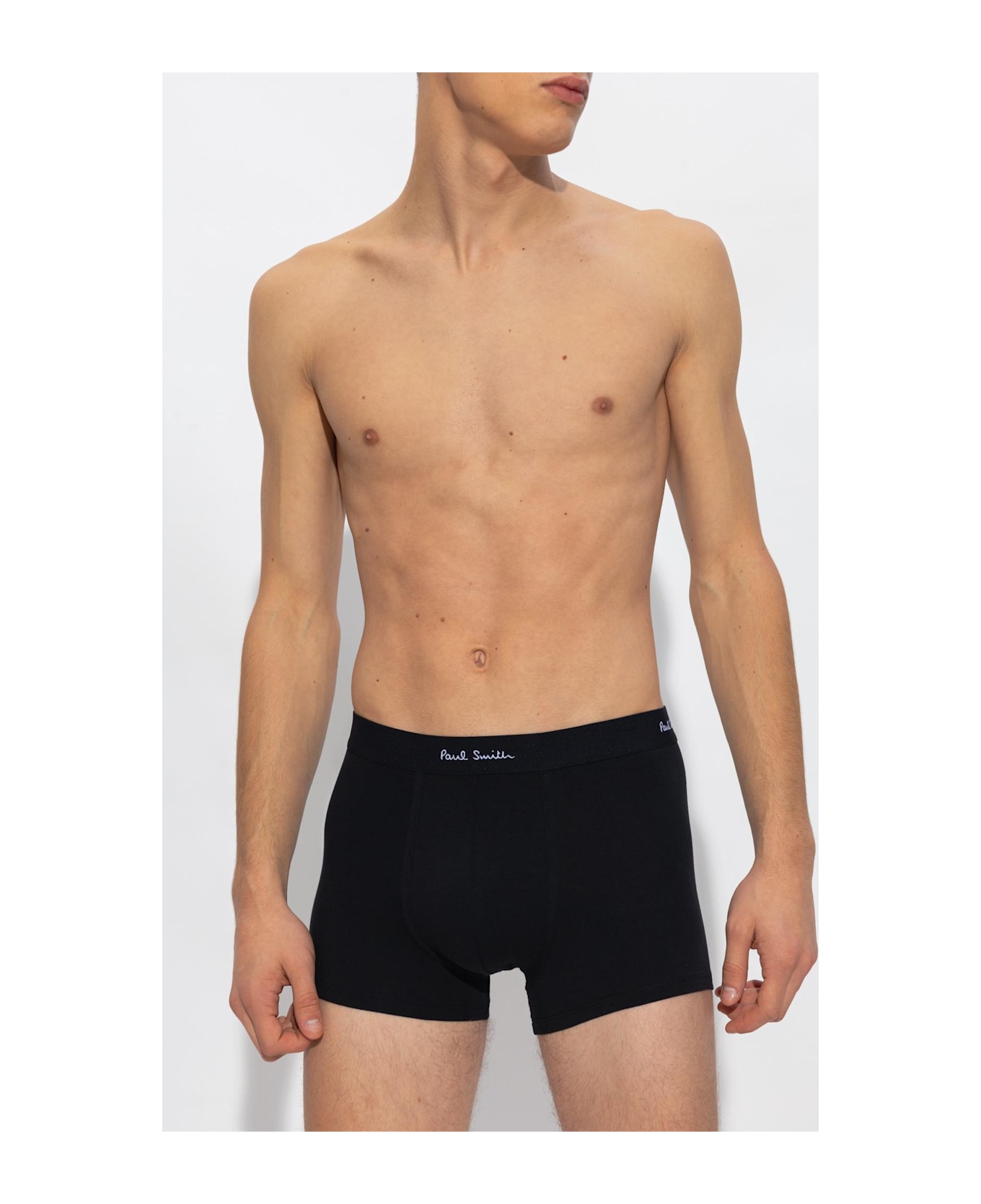 Paul Smith Branded Boxers 3-pack - Black