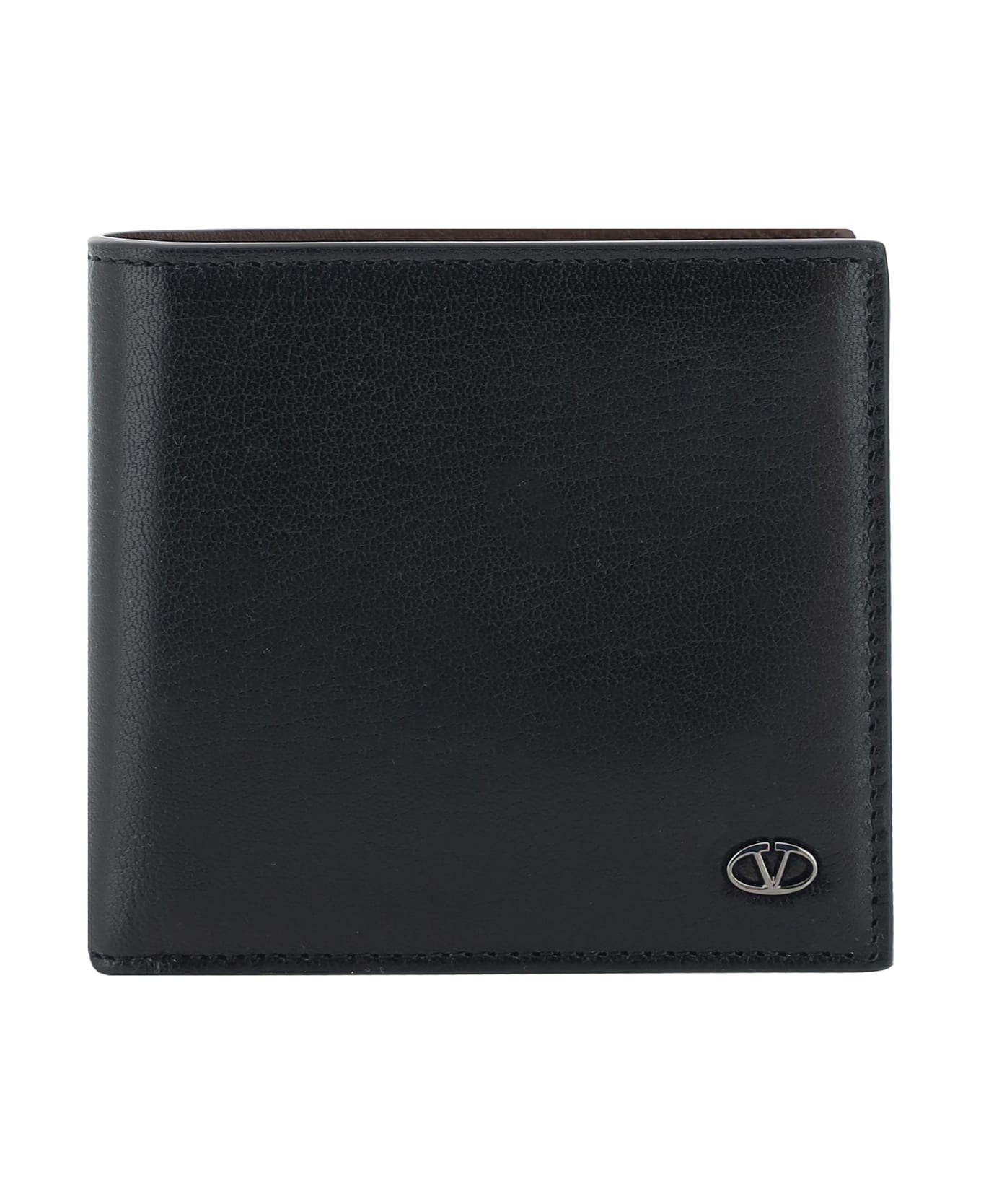 Valentino Garavani Wallet - Nero/cacao