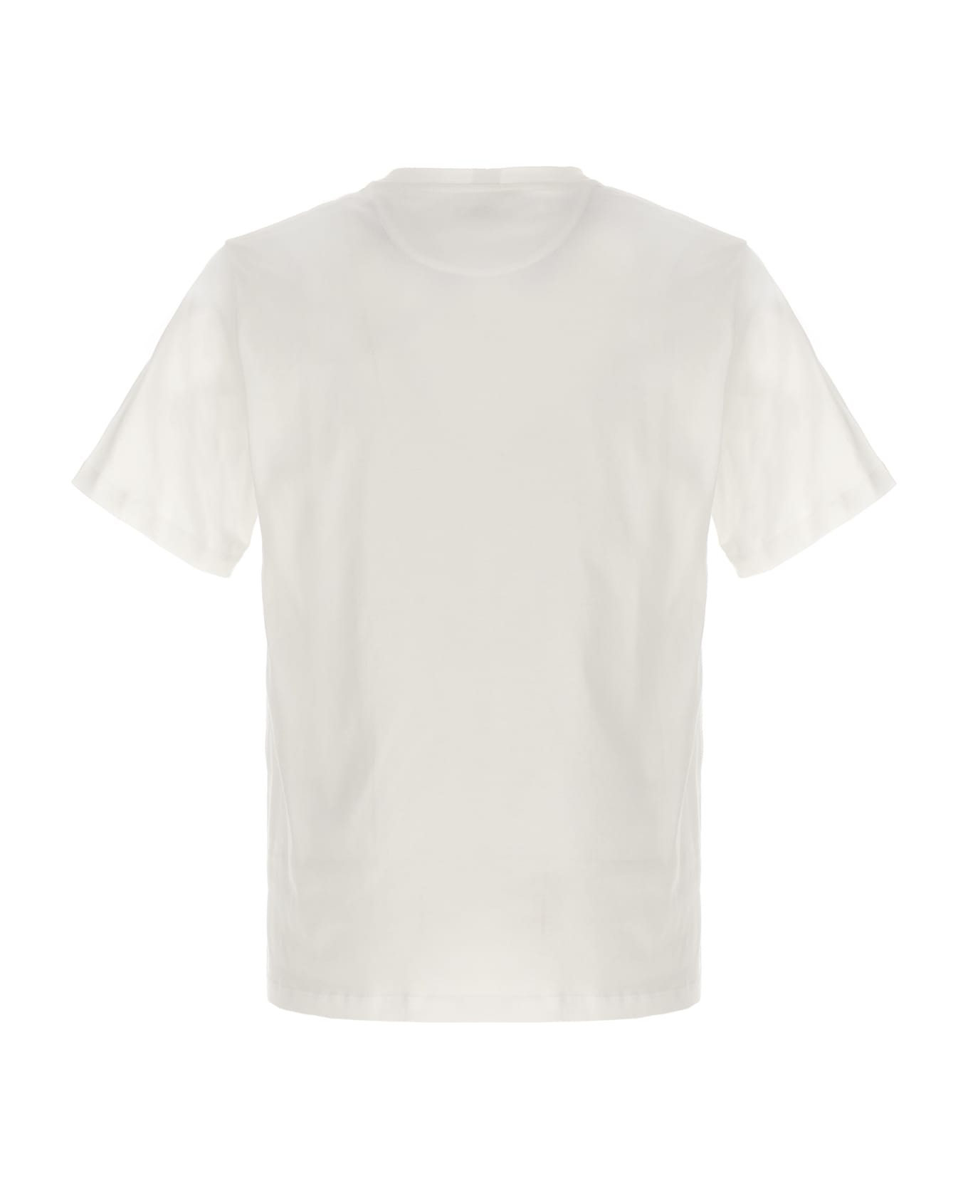 Bally Logo Embroidery T-shirt - White