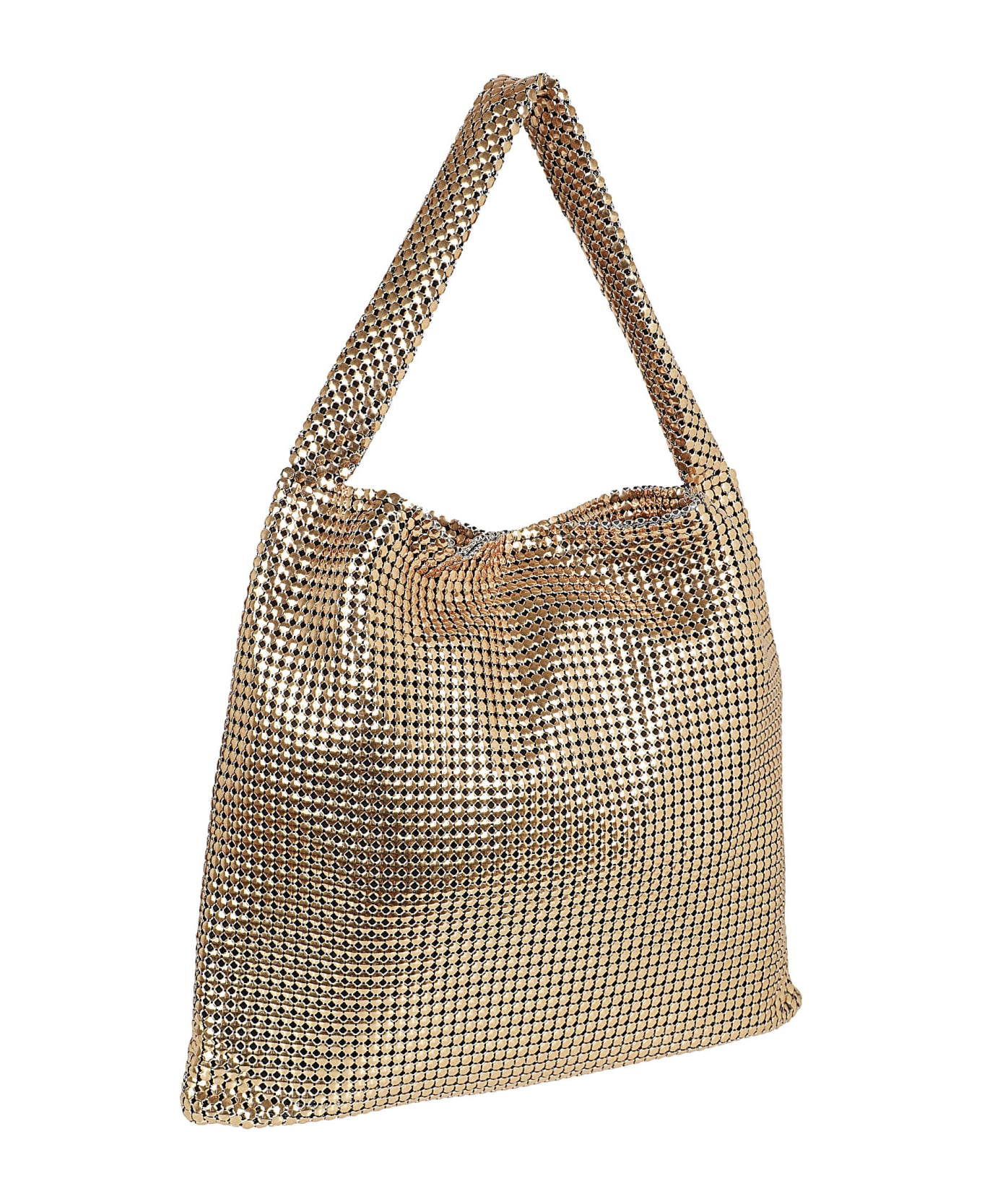 Paco Rabanne Pixel Tote - Gold トートバッグ
