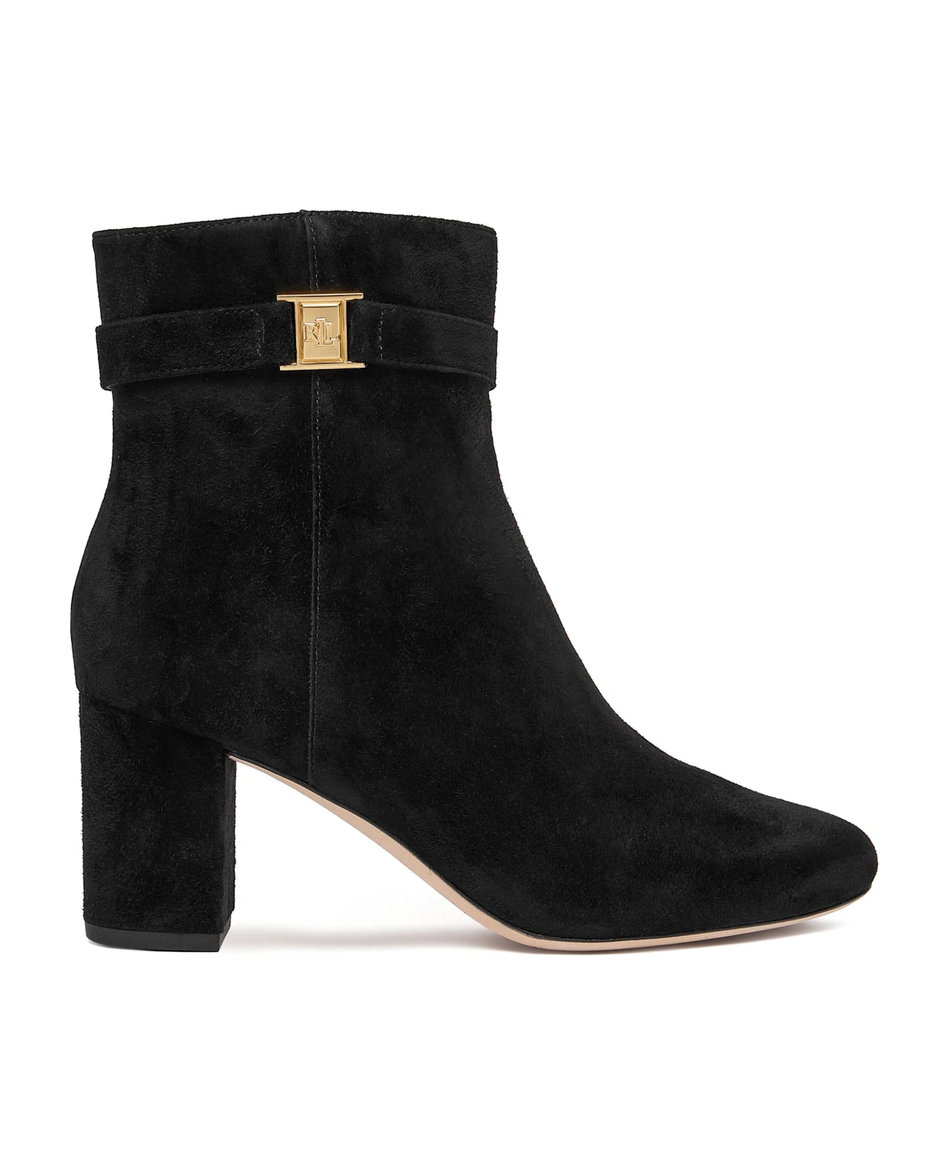 Ralph Lauren Kellie Bt Hl Boots Bootie - Black