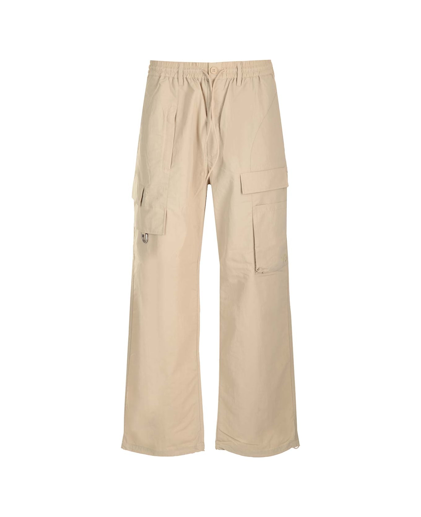 Y-3 Nylon Cargo Trousers - Beige