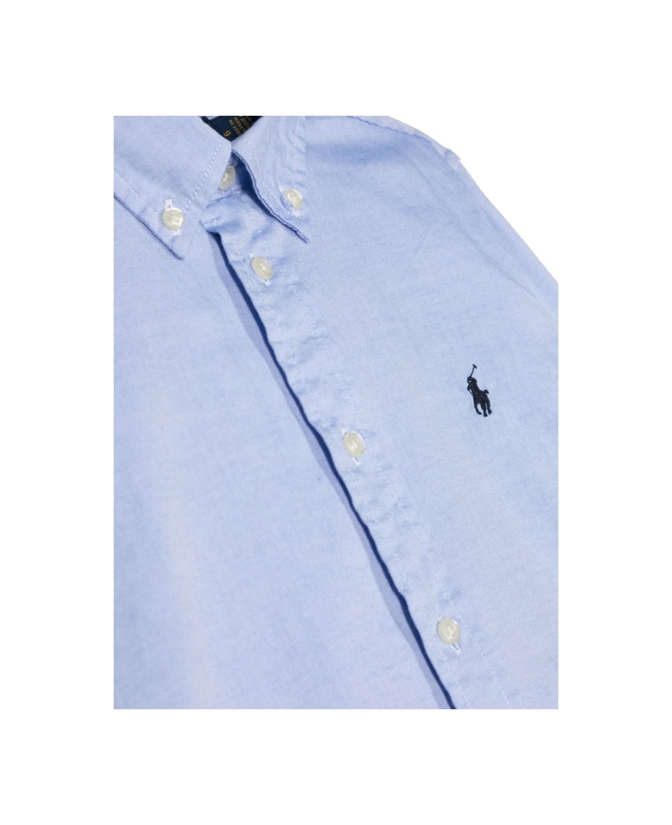 Ralph Lauren Slim Fit-tops-shirt - BLUE
