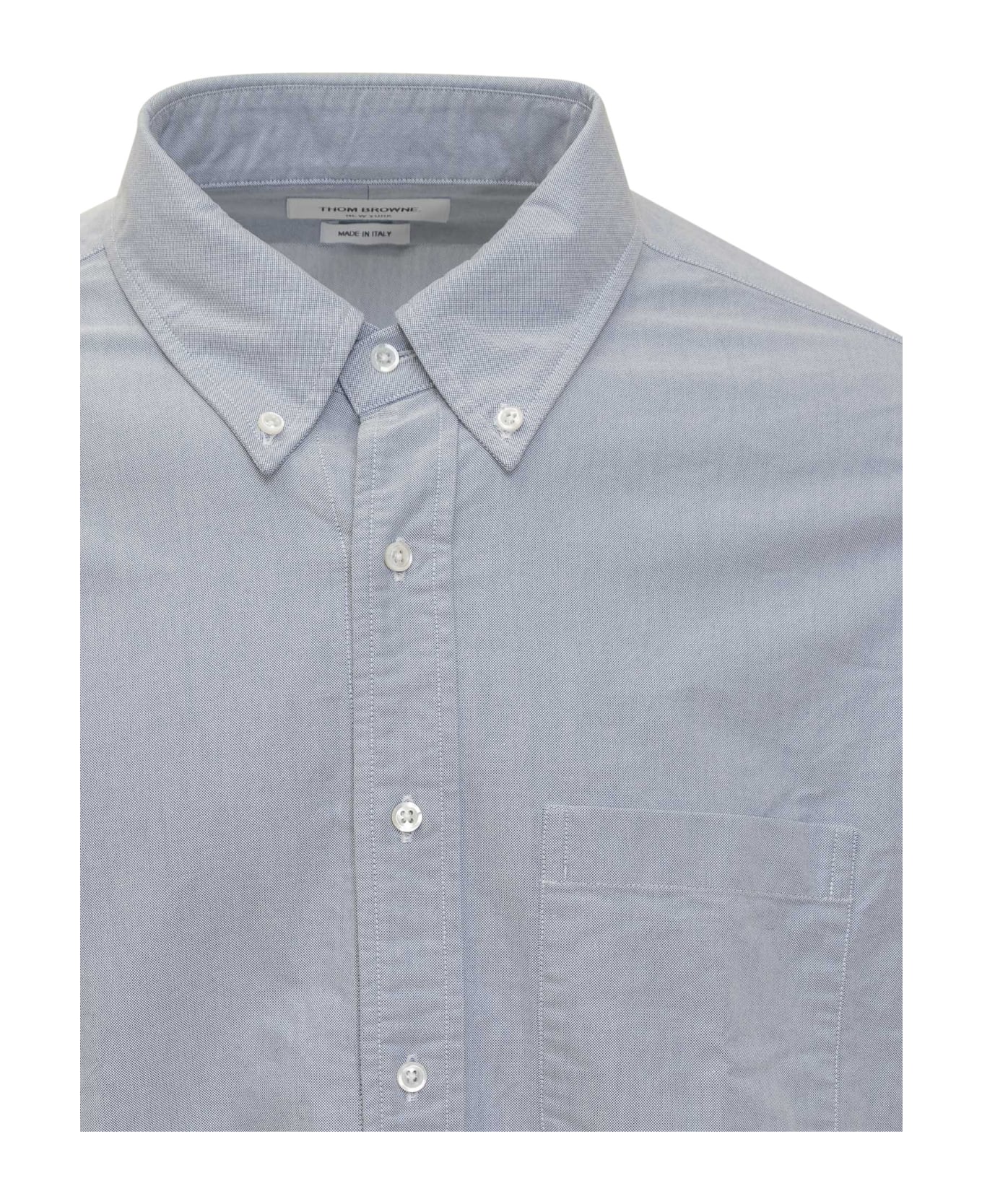 Thom Browne '4 Bar' Shirt - LIGHT BLUE