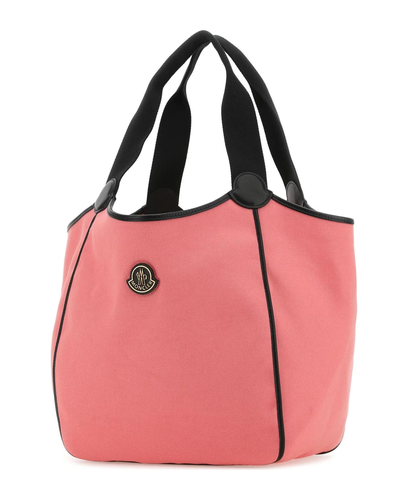 Moncler Pink Canvas Nalani Shopping Bag - Rosa