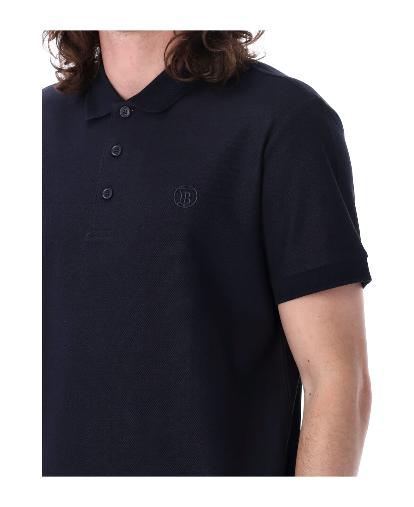 Burberry London Eddie Tb Polo Shirt - COAL BLUE ポロシャツ