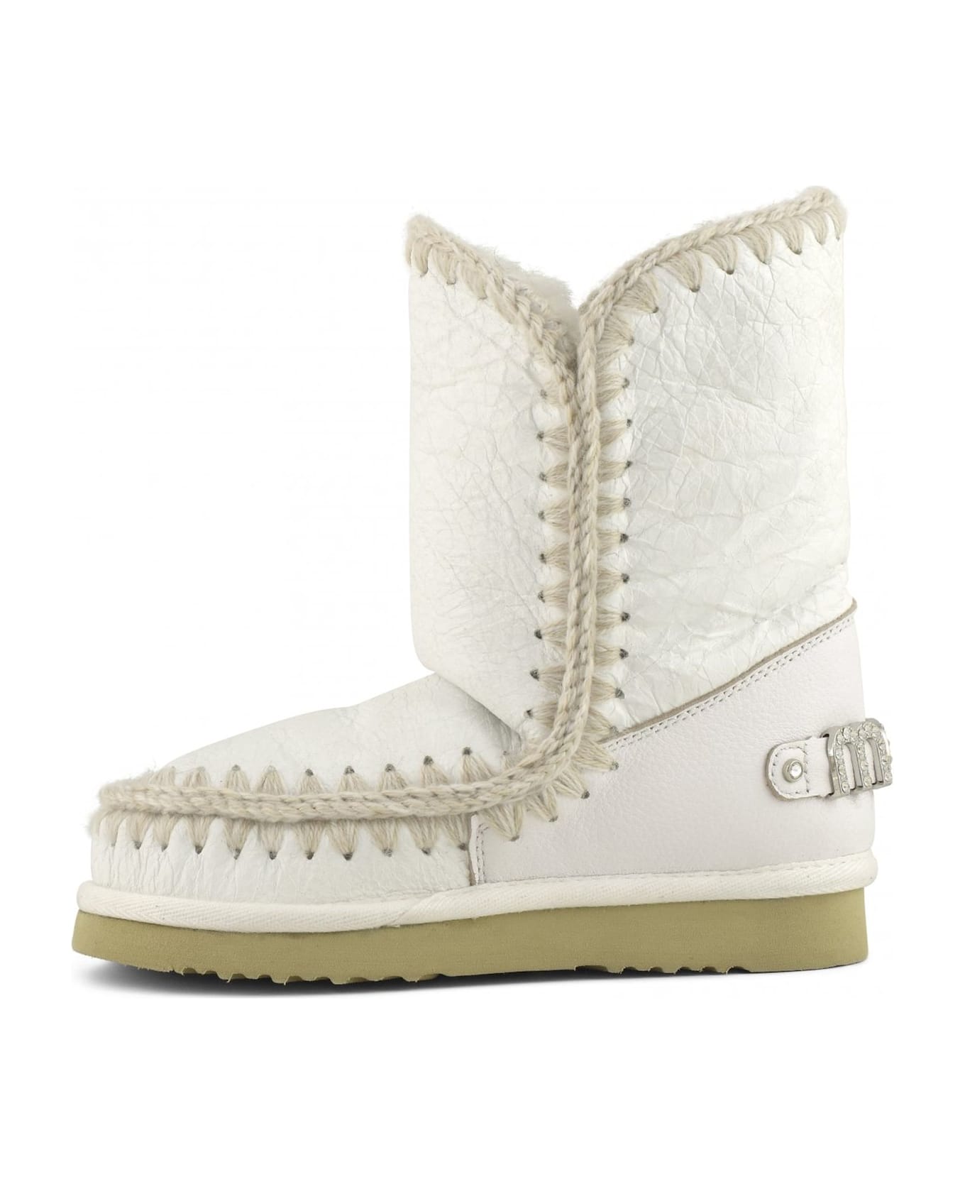 Mou White Sheepskin Eskimo 24 - White ブーツ