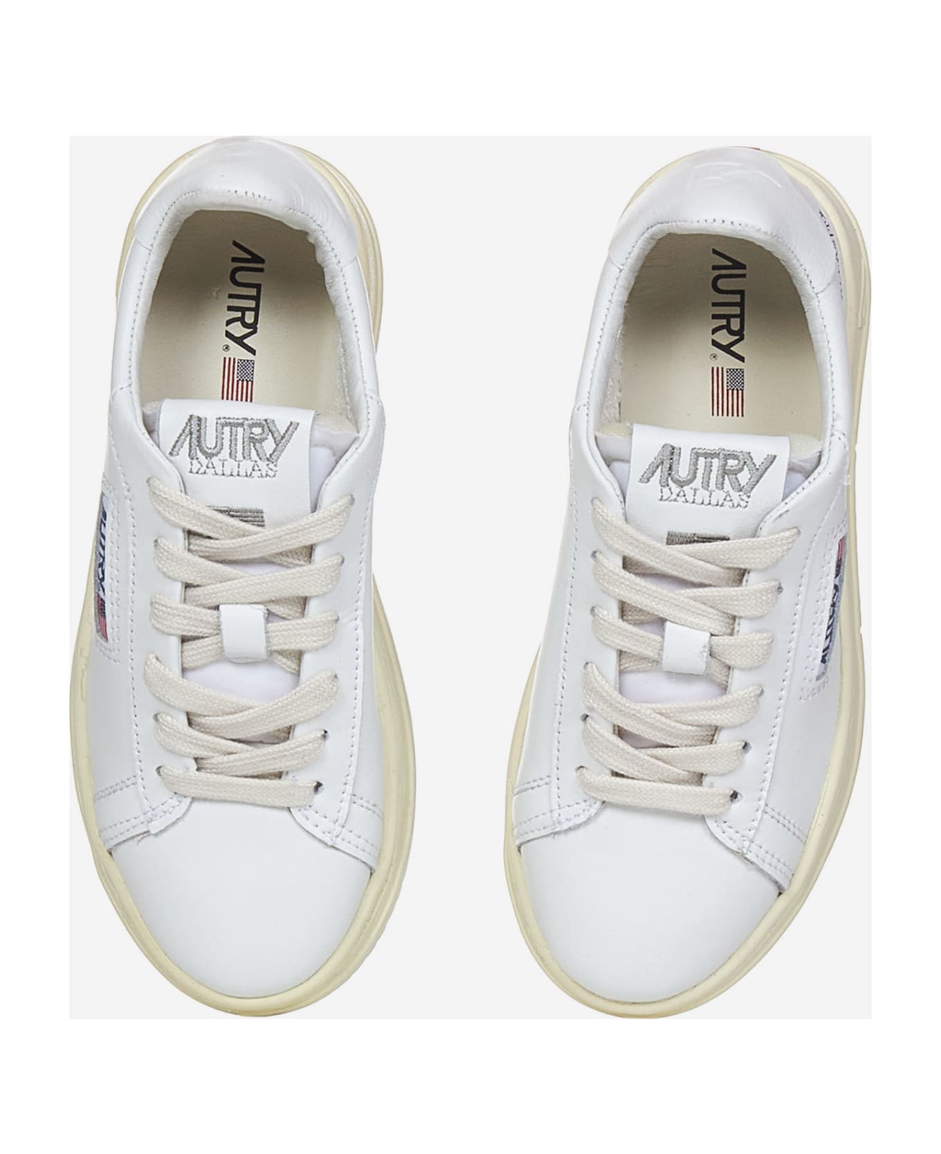 Autry Dallas Low Sneakers - WHITE