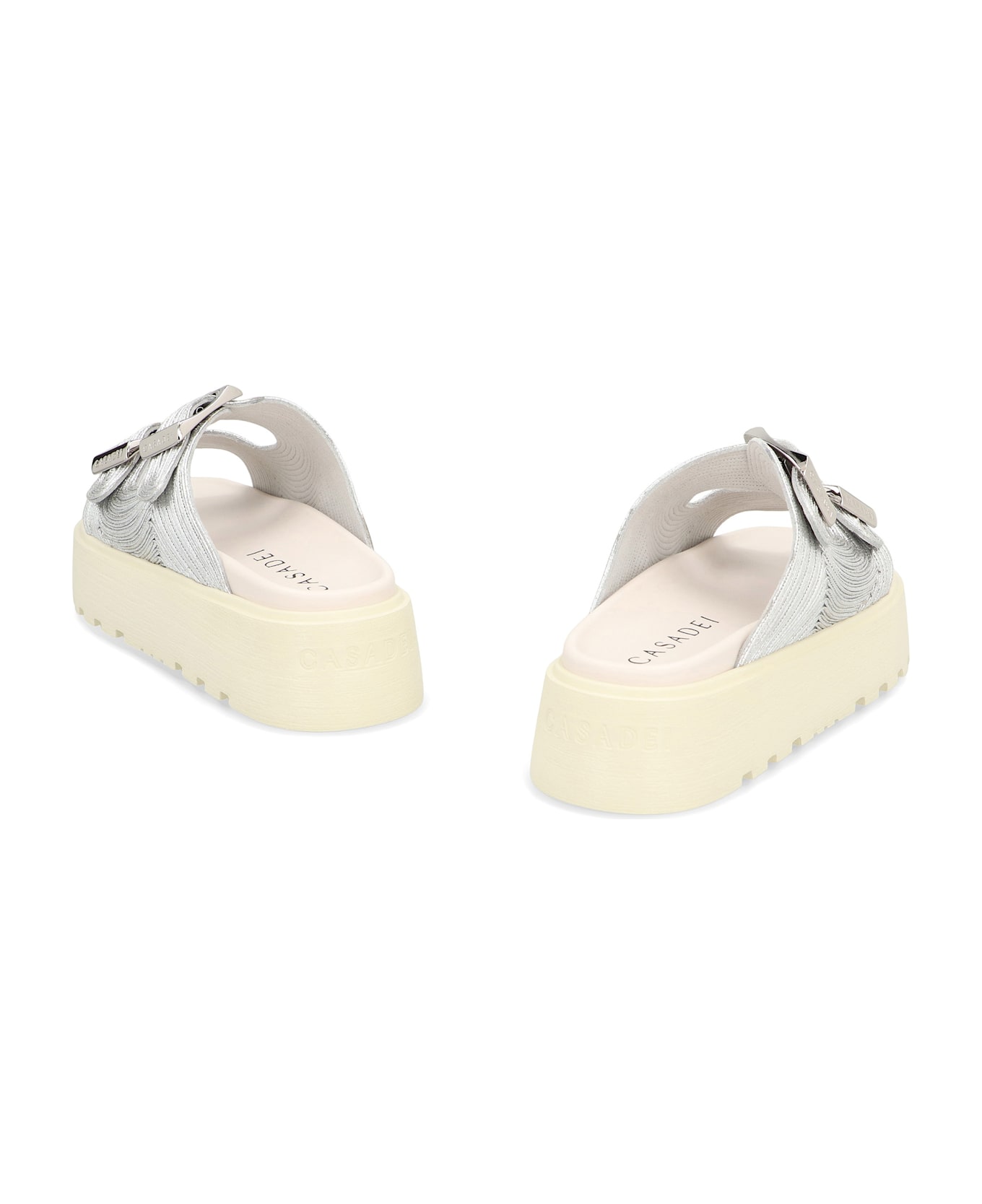 Casadei Zudi Slides - Silver