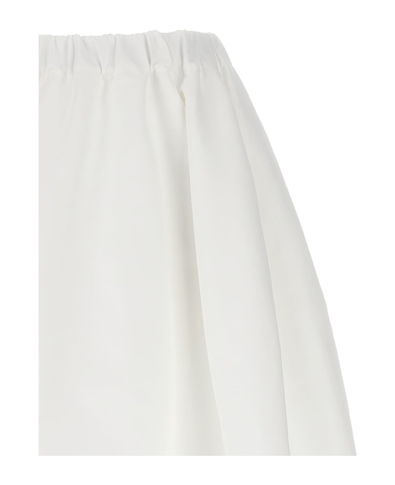 Marni Cotton Gabardine Skirt - White スカート