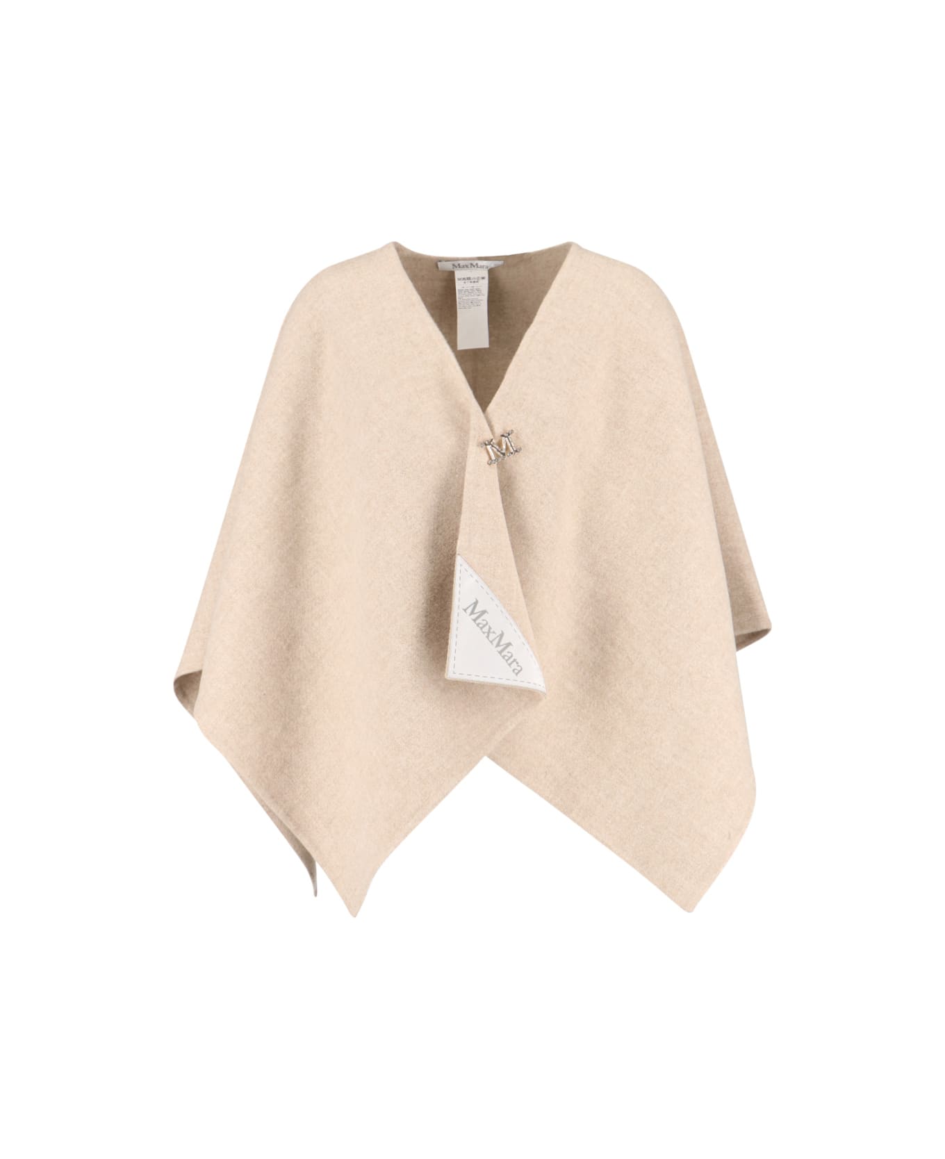 Max Mara Cape 
serra
 - Cream