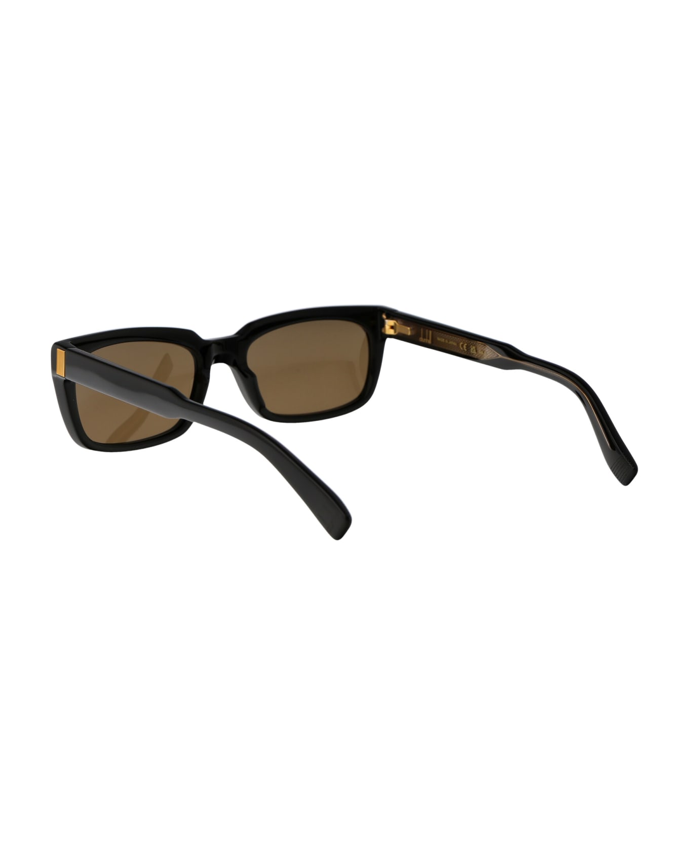 Dunhill Du0056s Sunglasses - 001 BLACK BLACK BROWN サングラス
