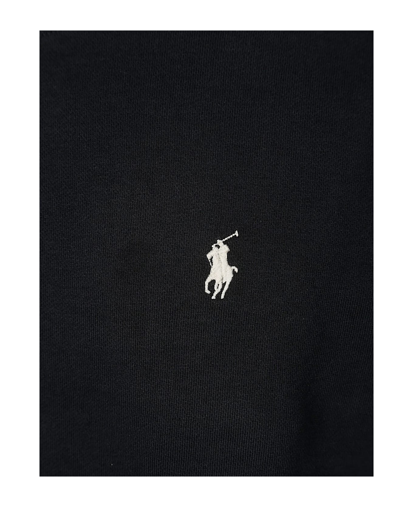 Ralph Lauren Loopback Fleece Sweatshirt - BLACK