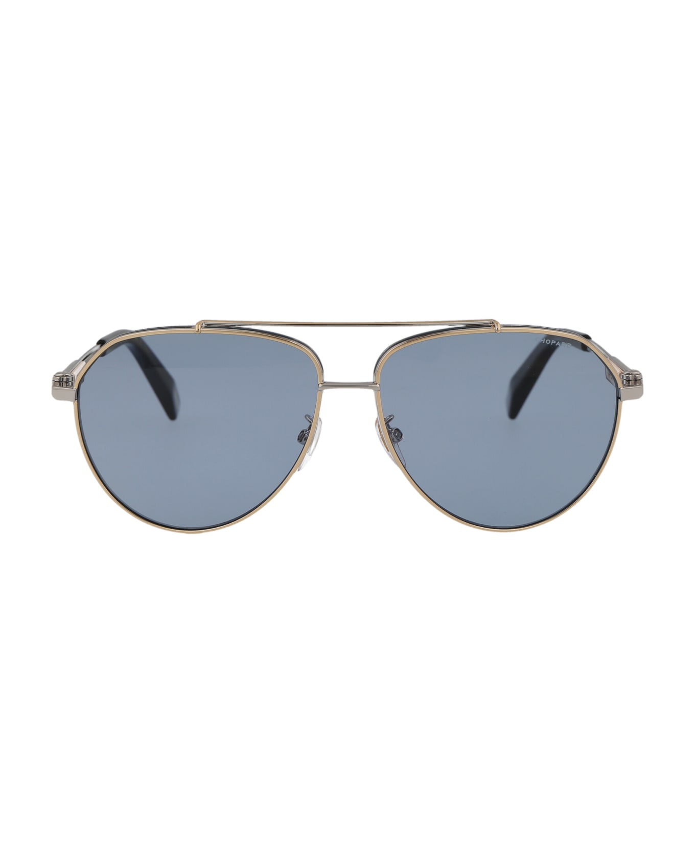 Chopard Schg63 Sunglasses - 340P GOLD C/PARTI PALLADIO LUCIDO