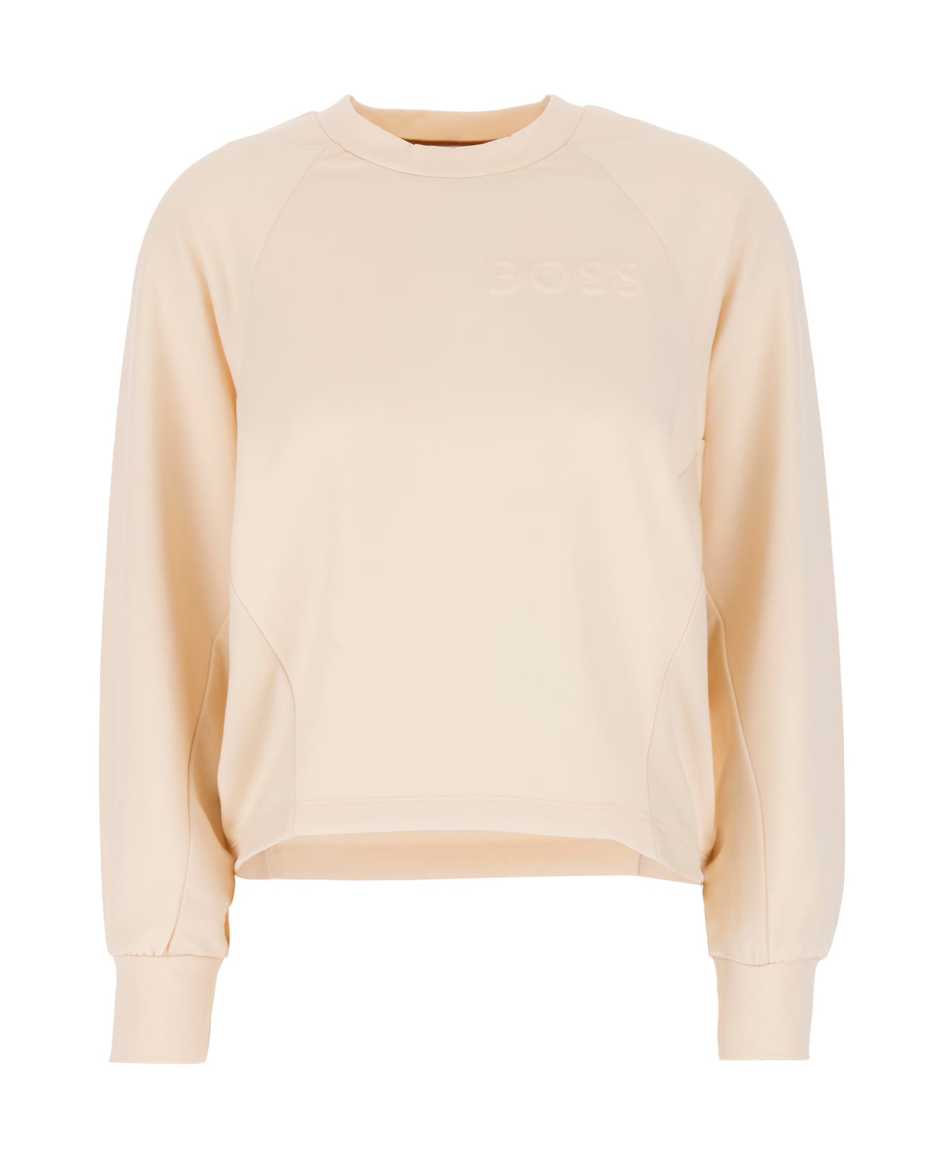 Hugo Boss Sand Stretch Polyester Blend Sweatshirt - 118