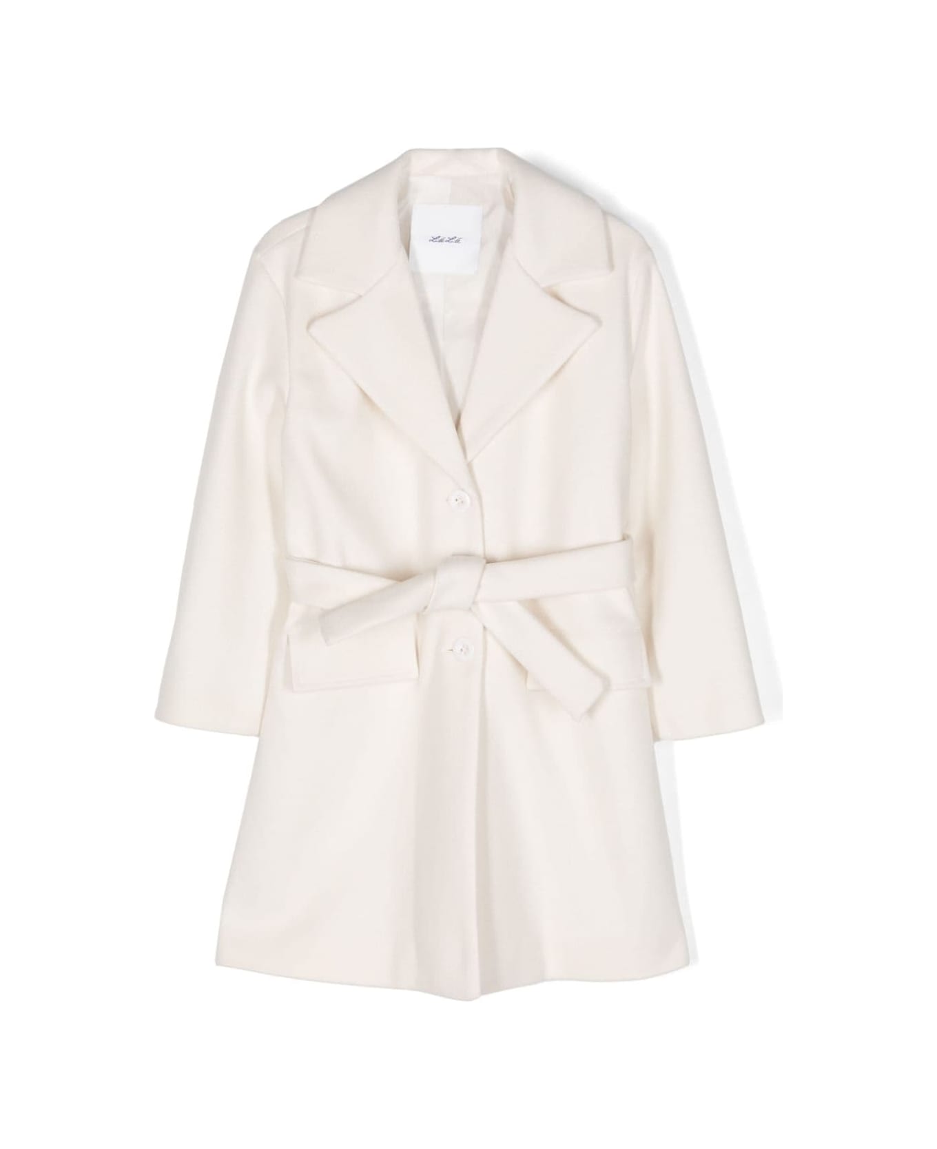 Miss Grant Single-breasted Coat - White