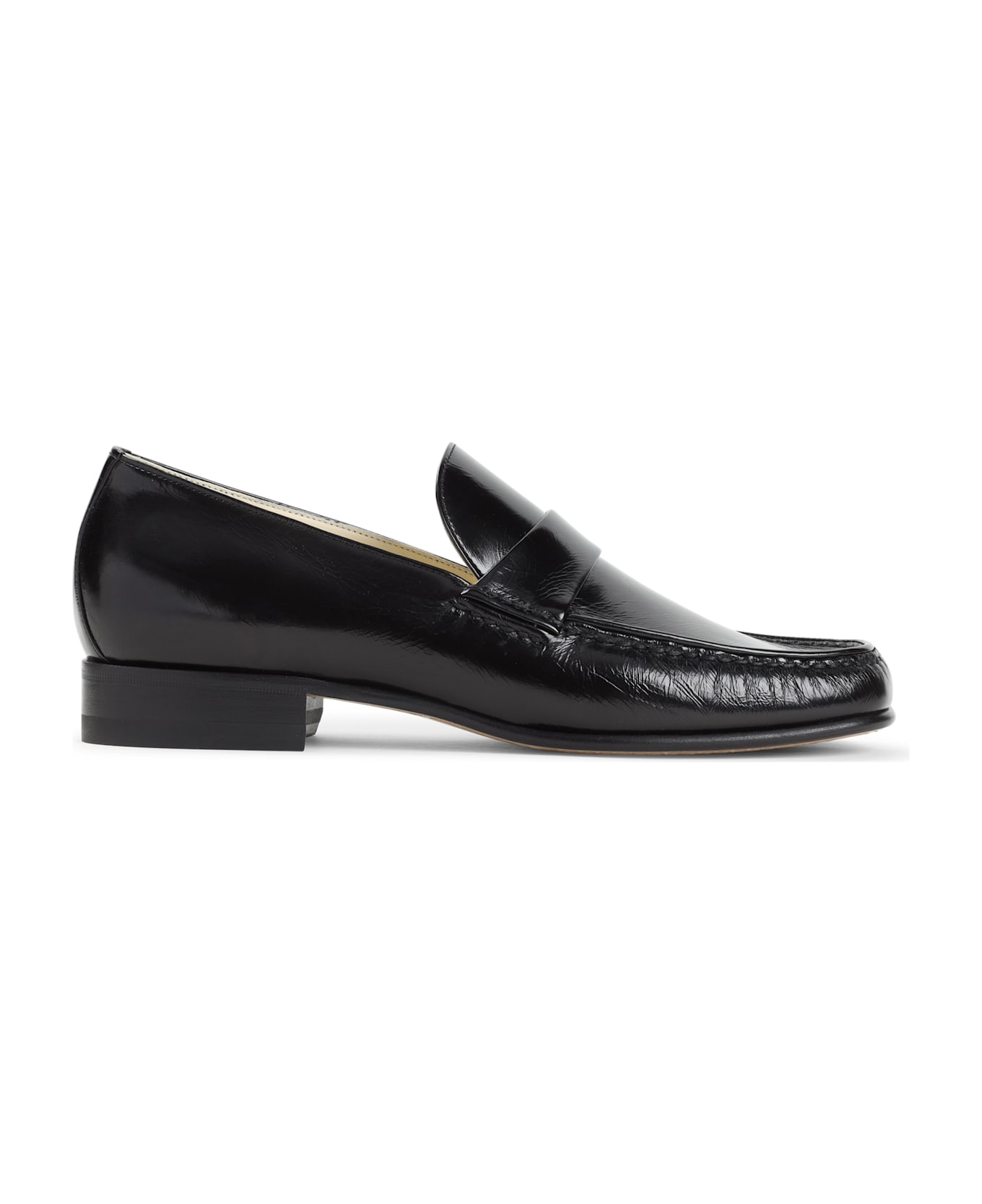 Phoebe Philo Calf Leather Loafers - Bk Black